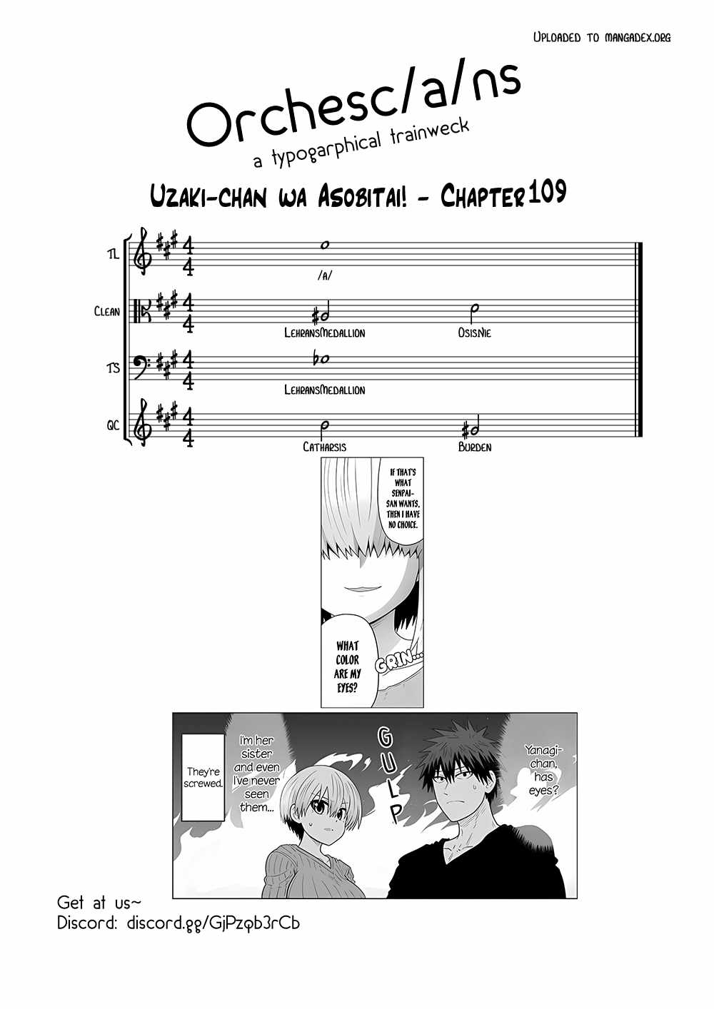 Uzaki-Chan Wa Asobitai! Chapter 109 page 13