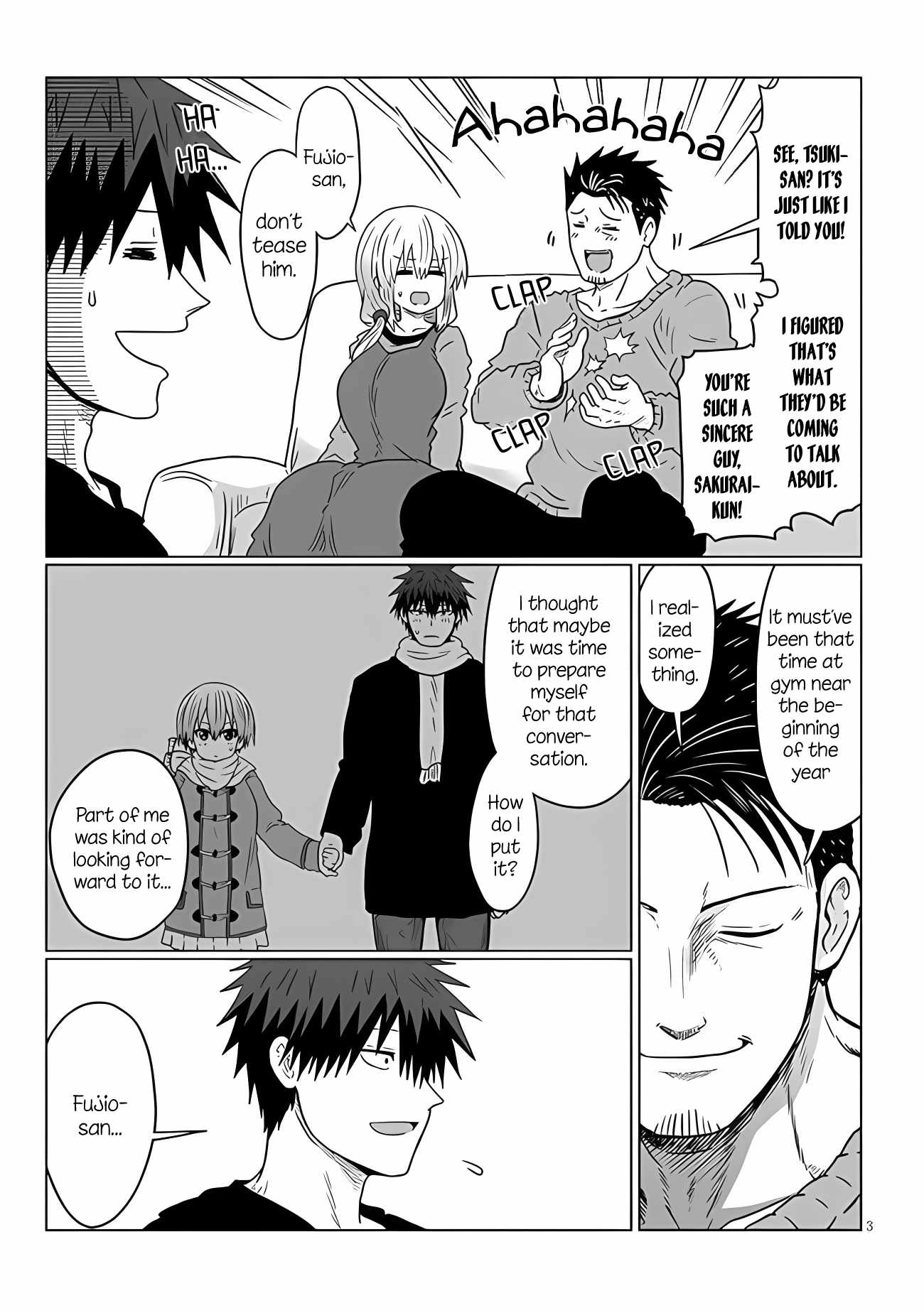 Uzaki-Chan Wa Asobitai! Chapter 109 page 3