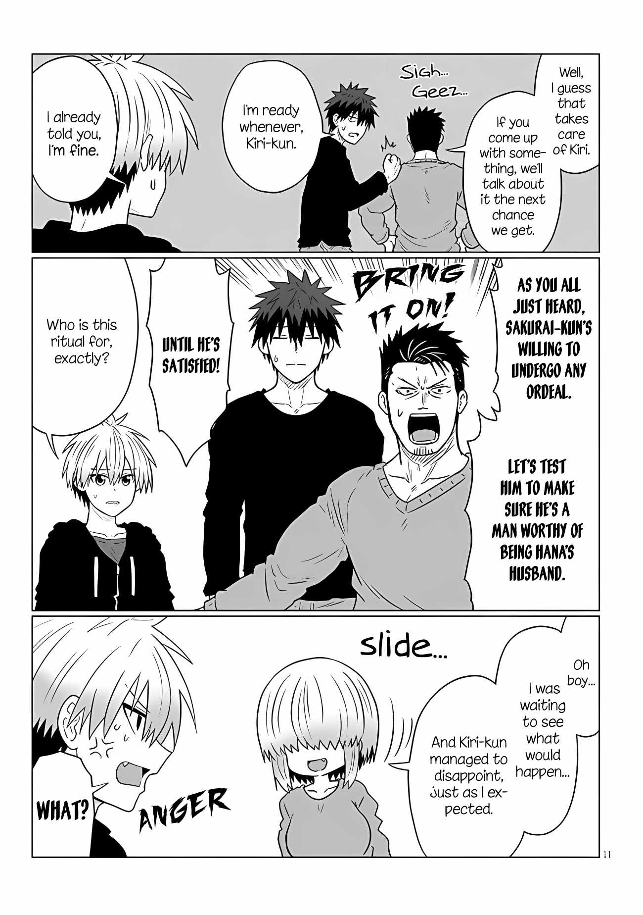 Uzaki-Chan Wa Asobitai! Chapter 109 page 11