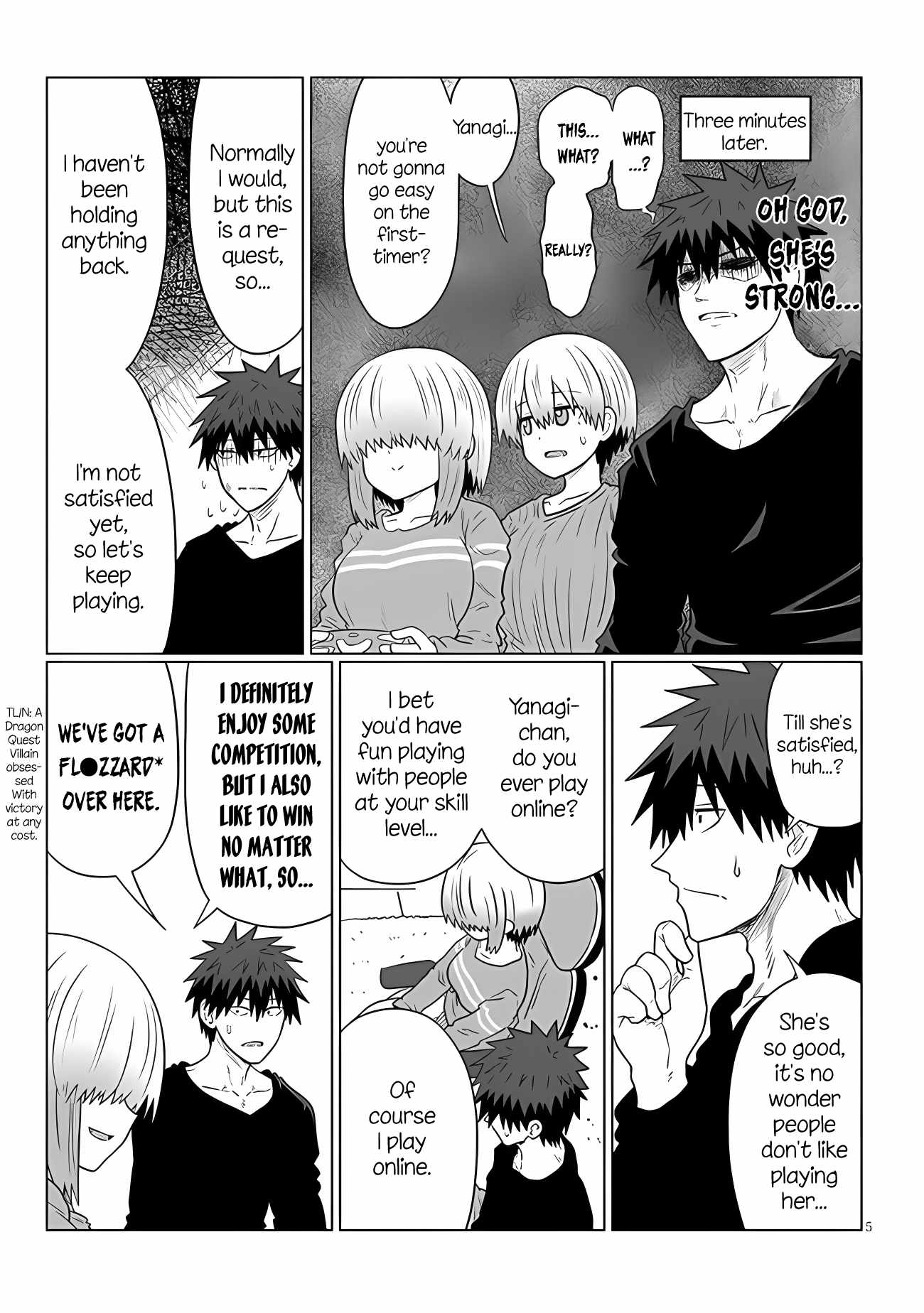 Uzaki-Chan Wa Asobitai! Chapter 110 page 5