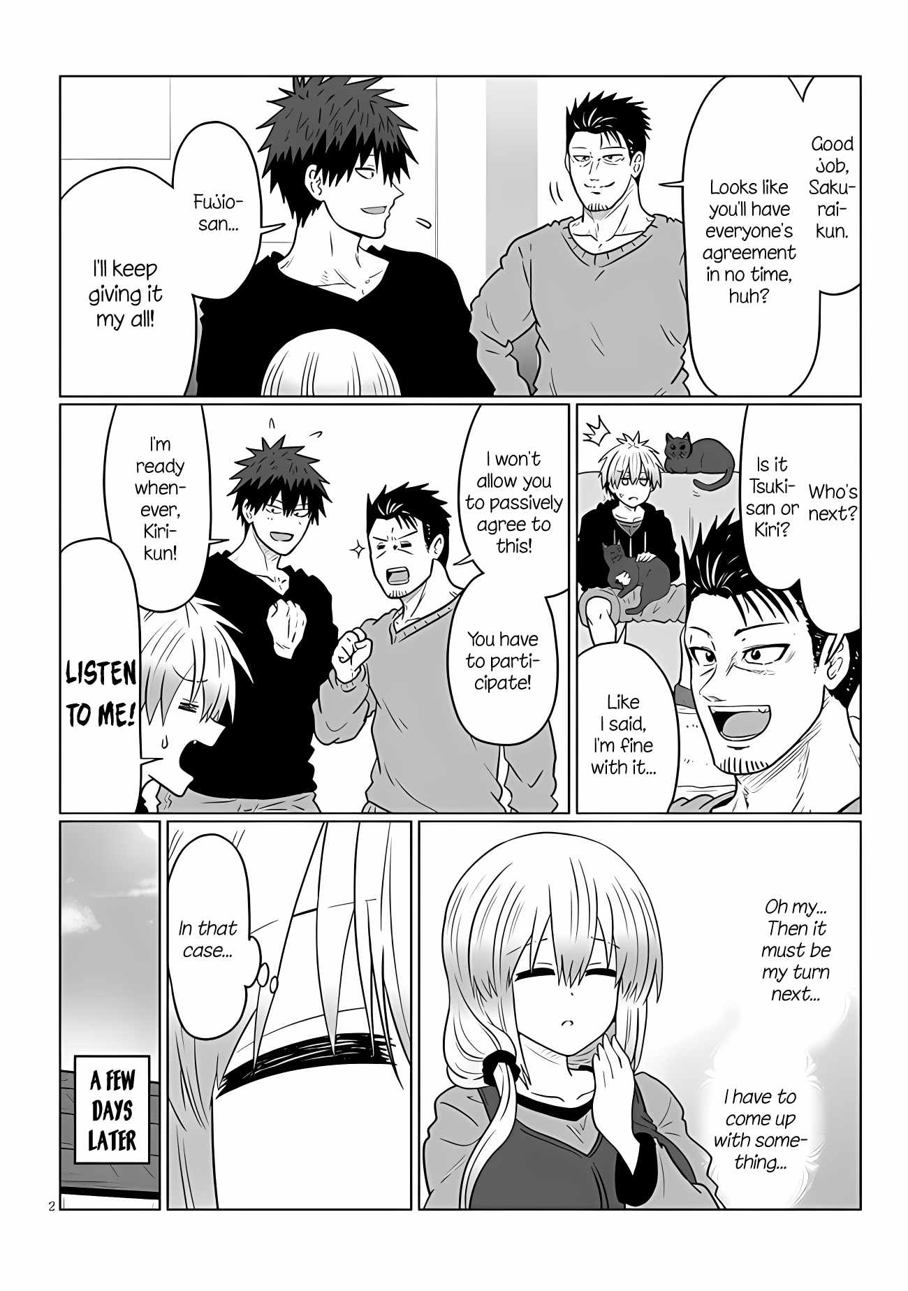 Uzaki-Chan Wa Asobitai! Chapter 111 page 2