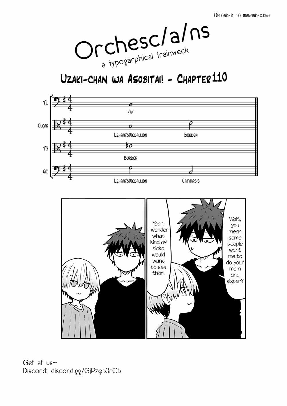 Uzaki-Chan Wa Asobitai! Chapter 110 page 13