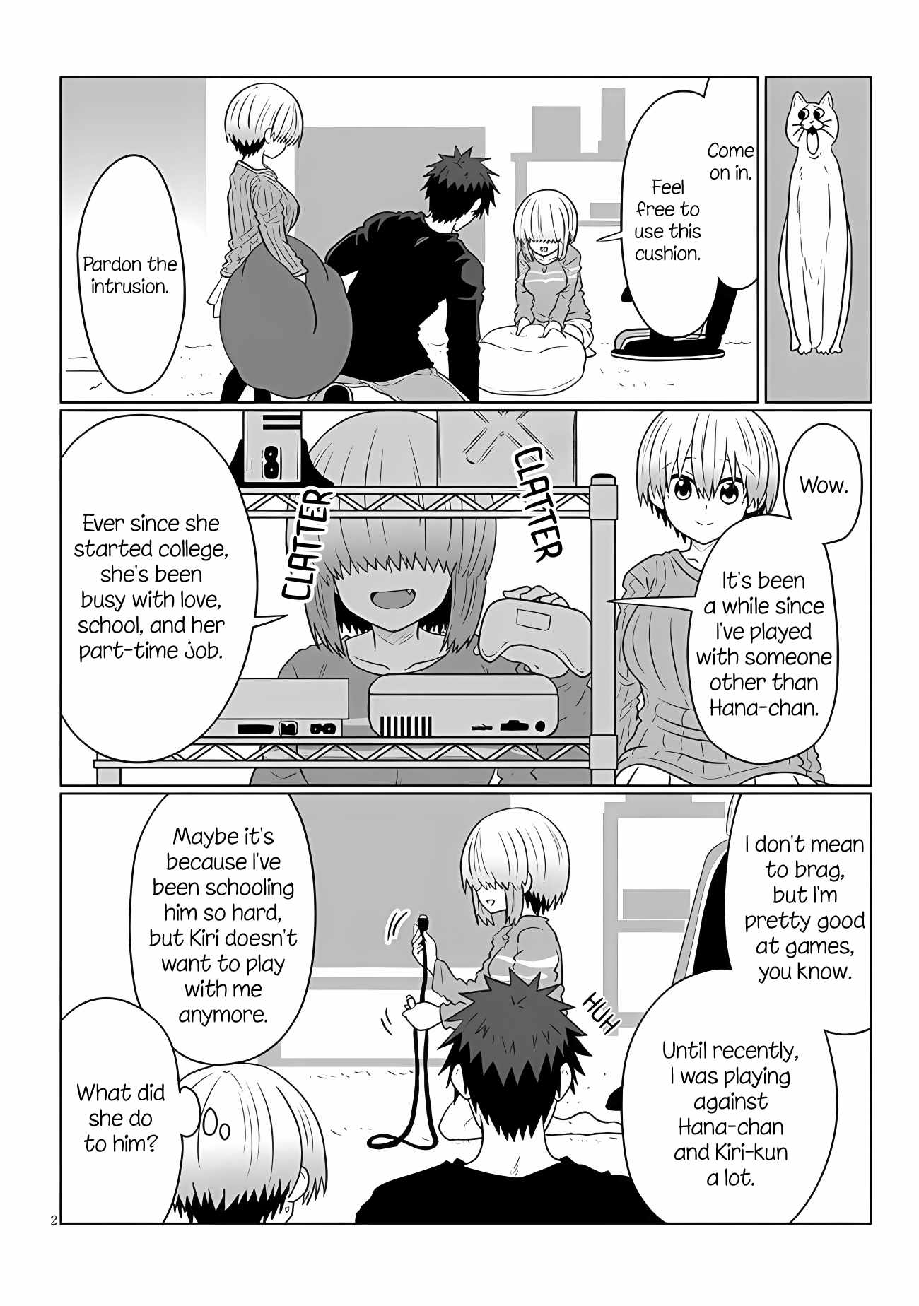 Uzaki-Chan Wa Asobitai! Chapter 110 page 2