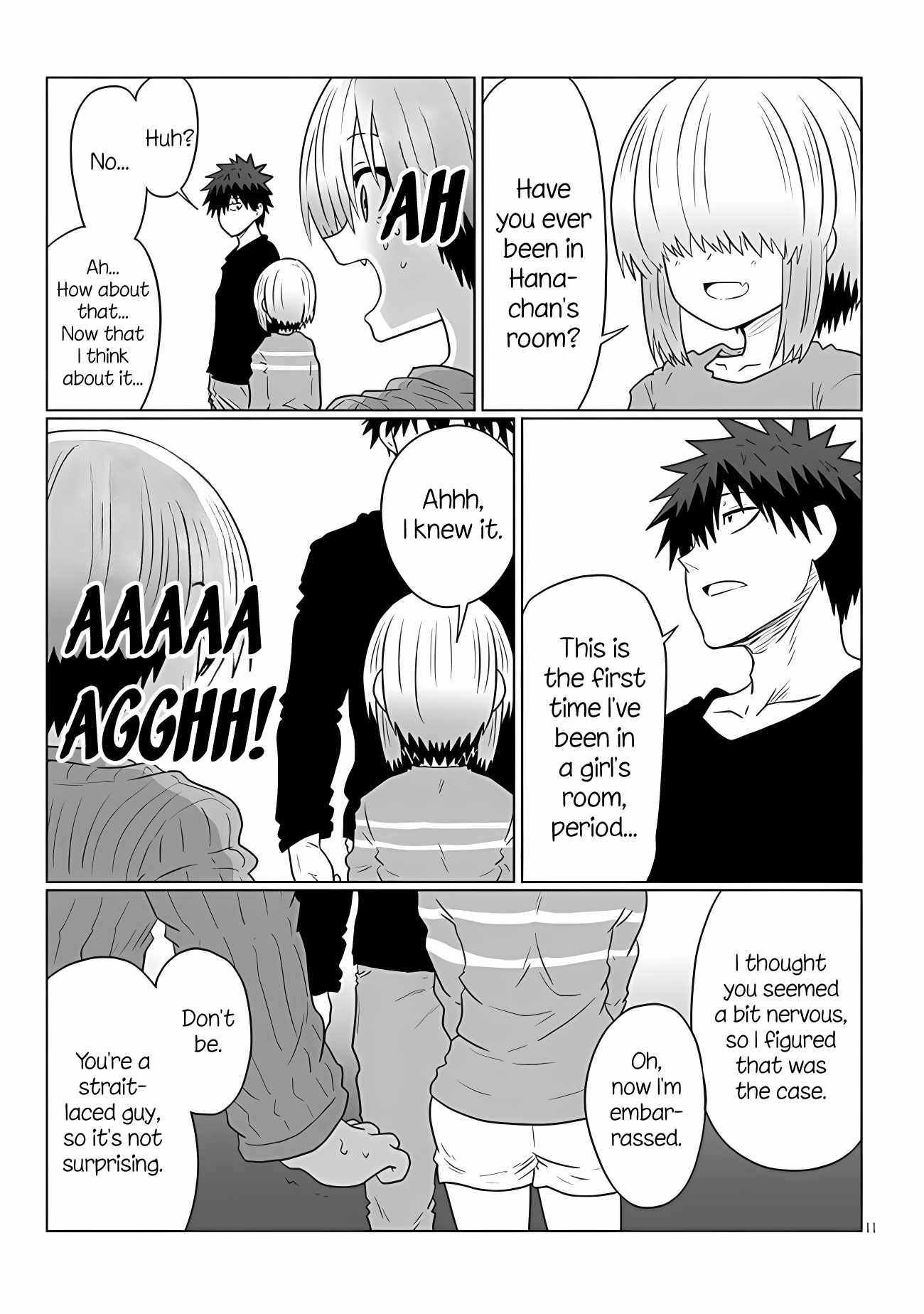 Uzaki-Chan Wa Asobitai! Chapter 110 page 11