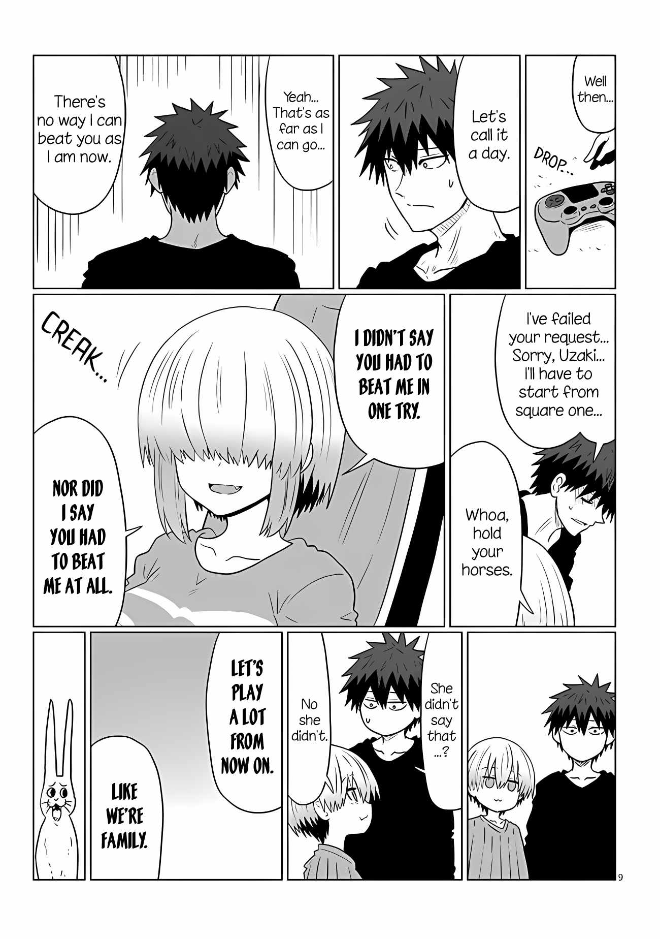 Uzaki-Chan Wa Asobitai! Chapter 110 page 9