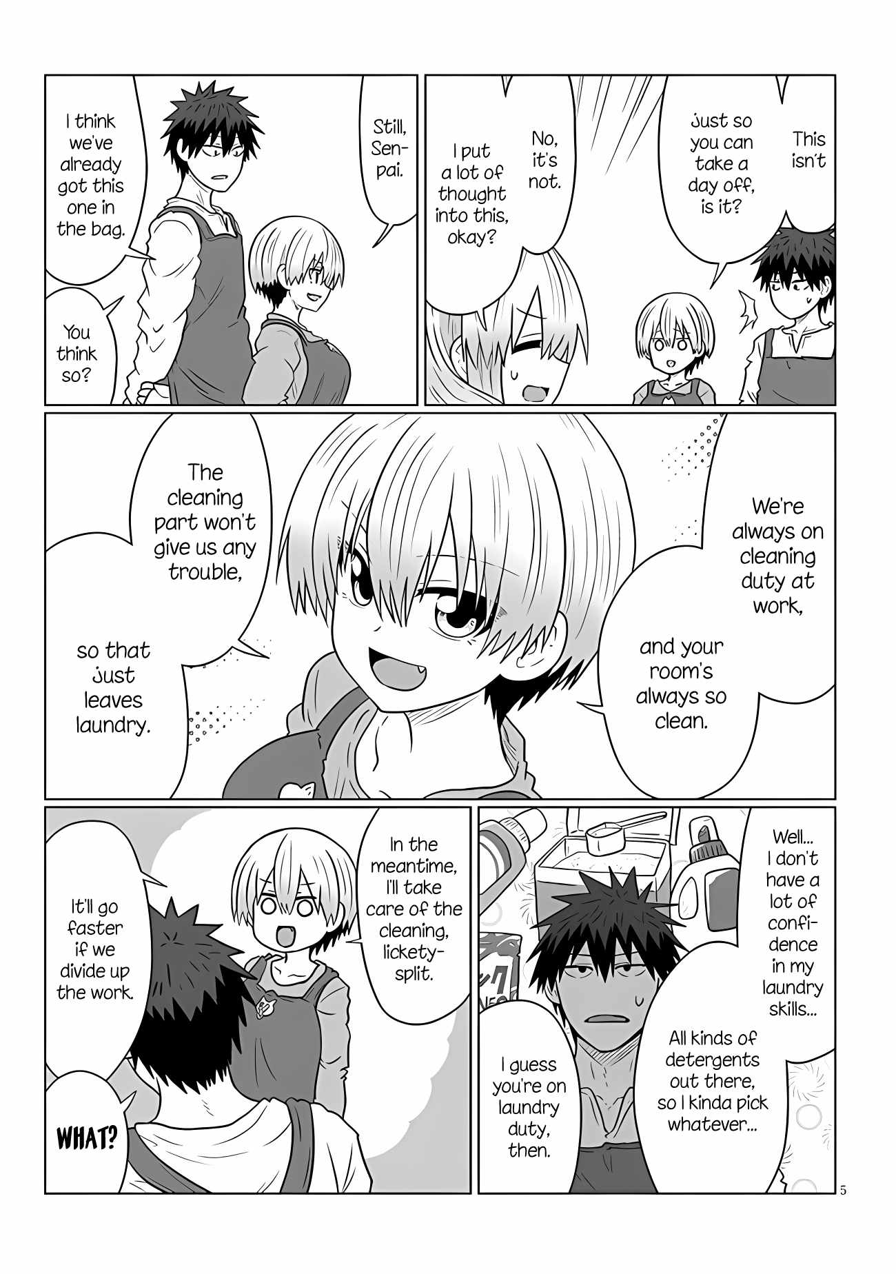 Uzaki-Chan Wa Asobitai! Chapter 111 page 5
