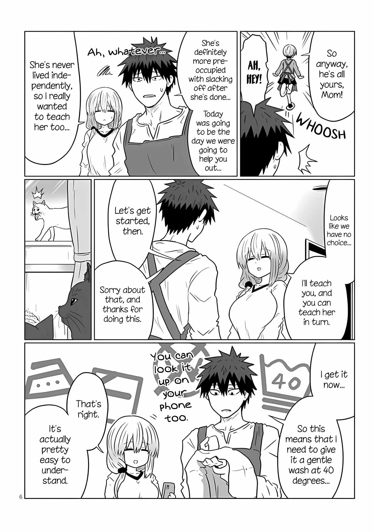 Uzaki-Chan Wa Asobitai! Chapter 111 page 6