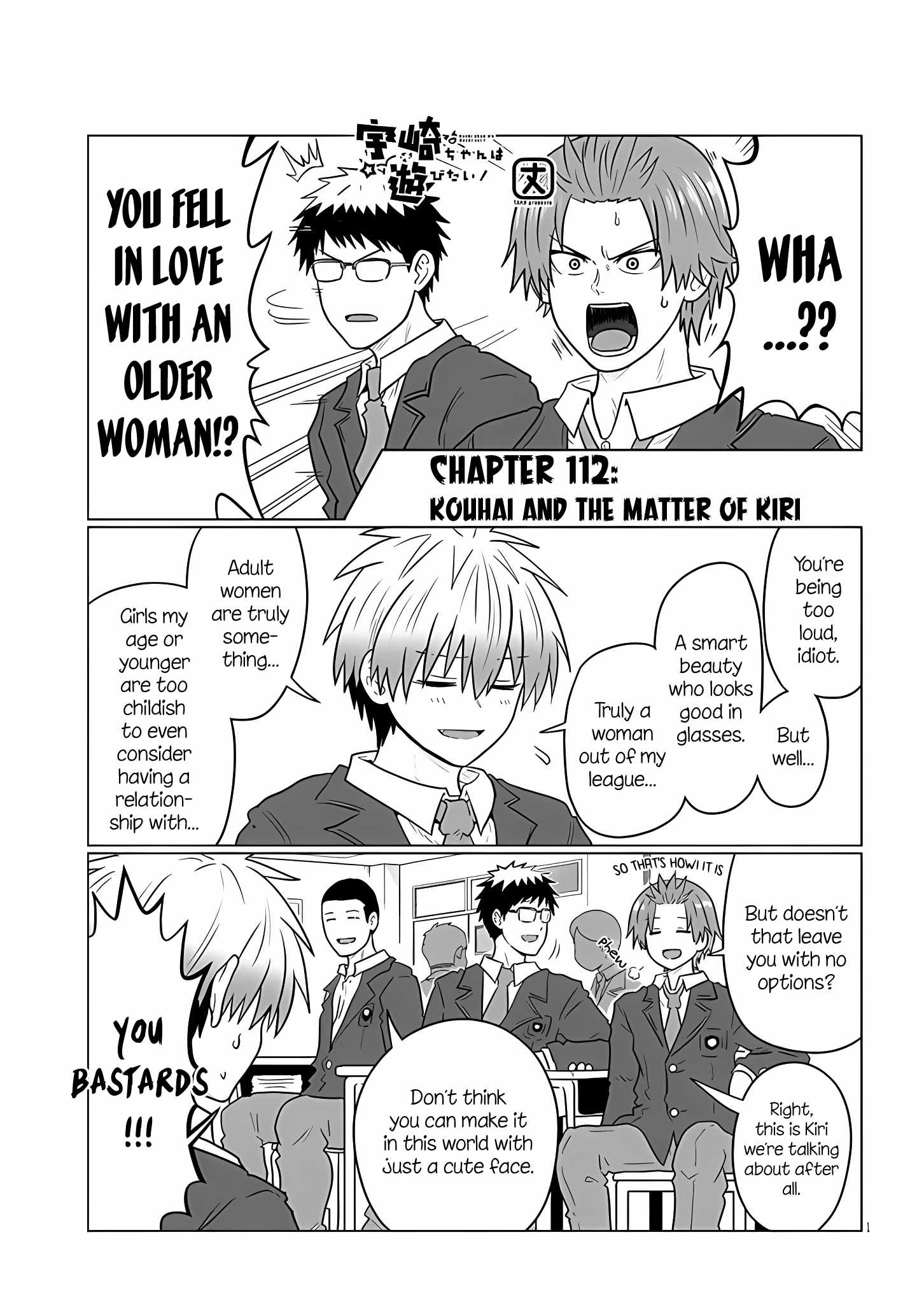 Uzaki-Chan Wa Asobitai! Chapter 112 page 1
