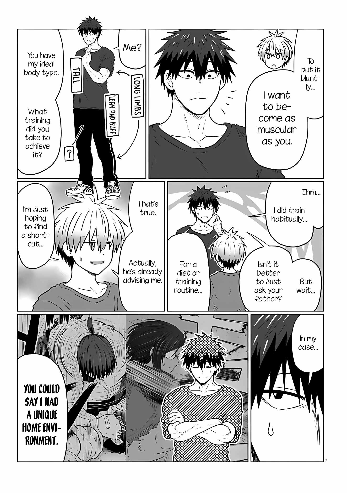 Uzaki-Chan Wa Asobitai! Chapter 112 page 7