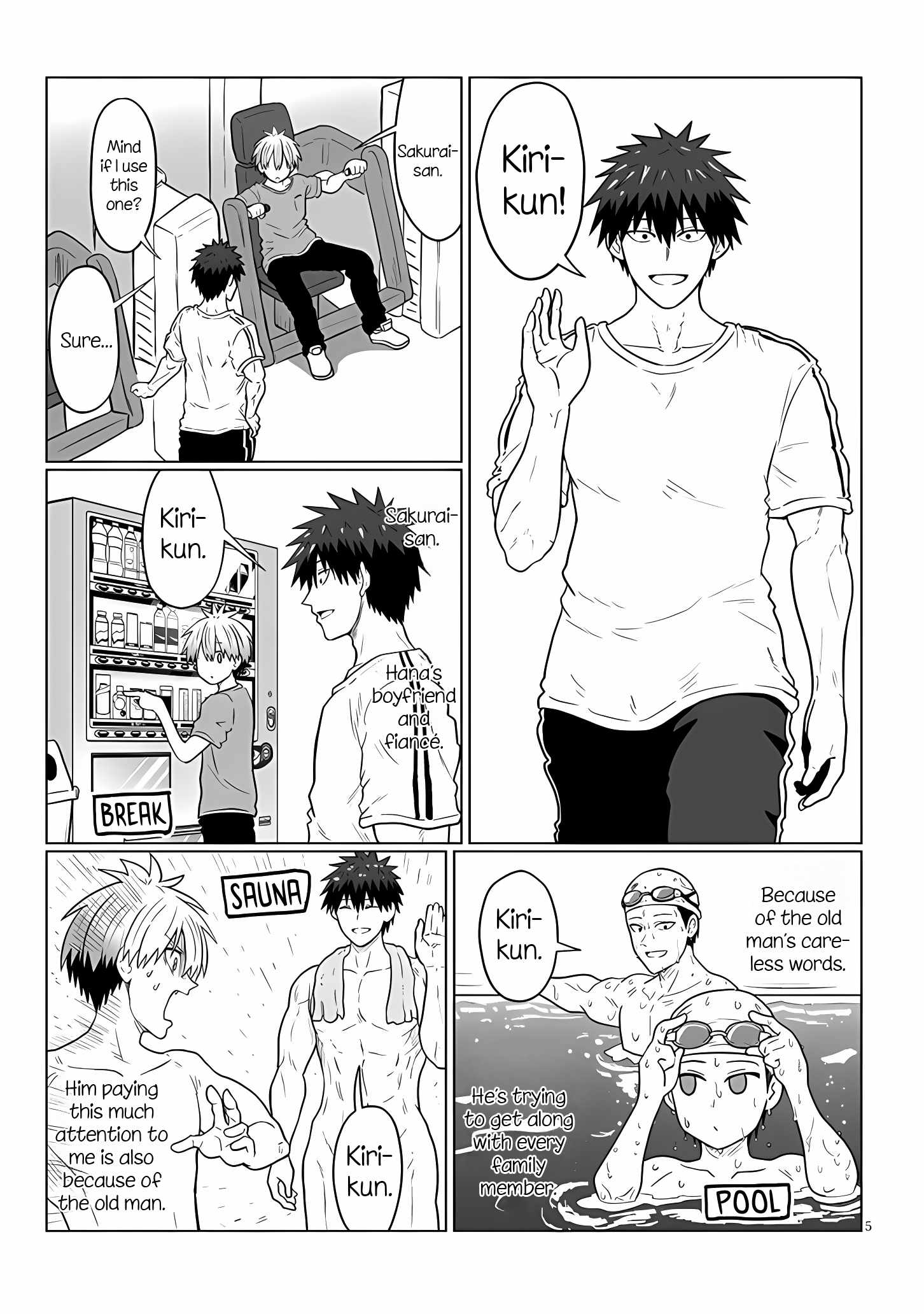 Uzaki-Chan Wa Asobitai! Chapter 112 page 5