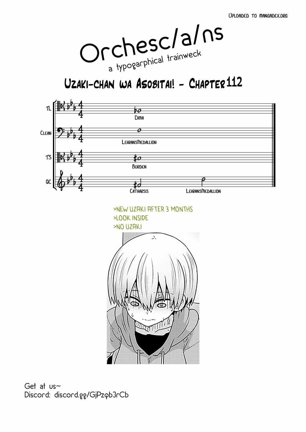 Uzaki-Chan Wa Asobitai! Chapter 112 page 13