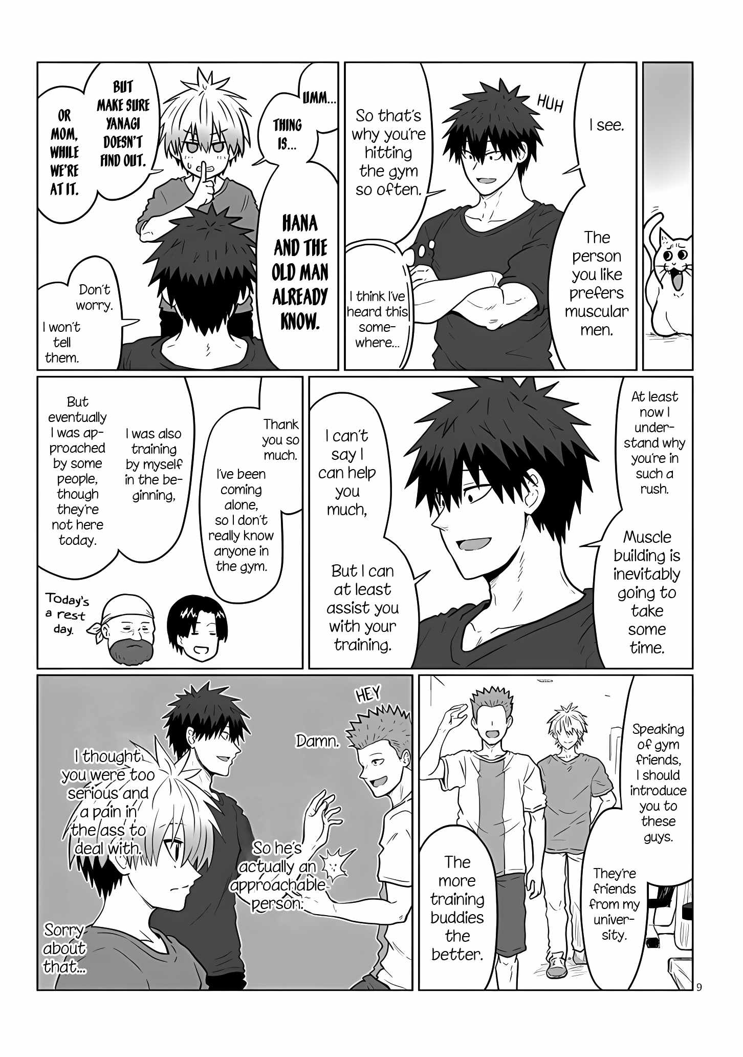 Uzaki-Chan Wa Asobitai! Chapter 112 page 9