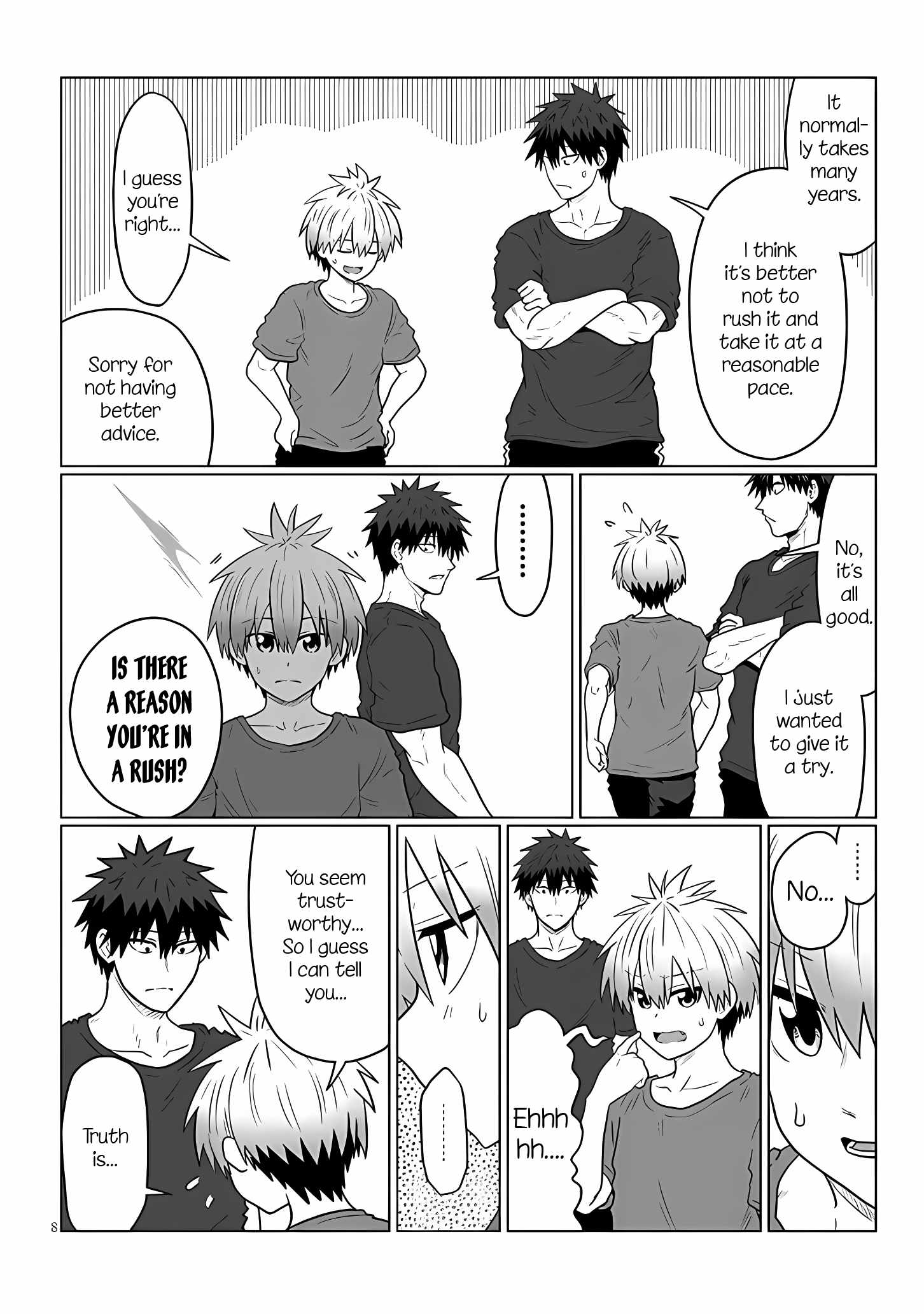Uzaki-Chan Wa Asobitai! Chapter 112 page 8