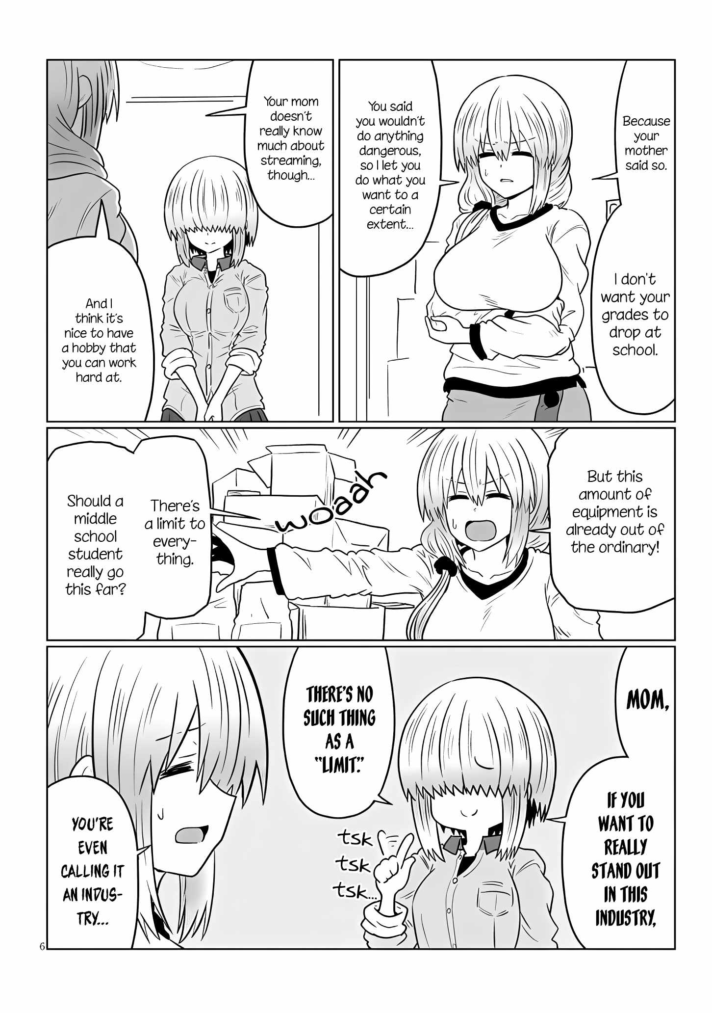 Uzaki-Chan Wa Asobitai! Chapter 116 page 6