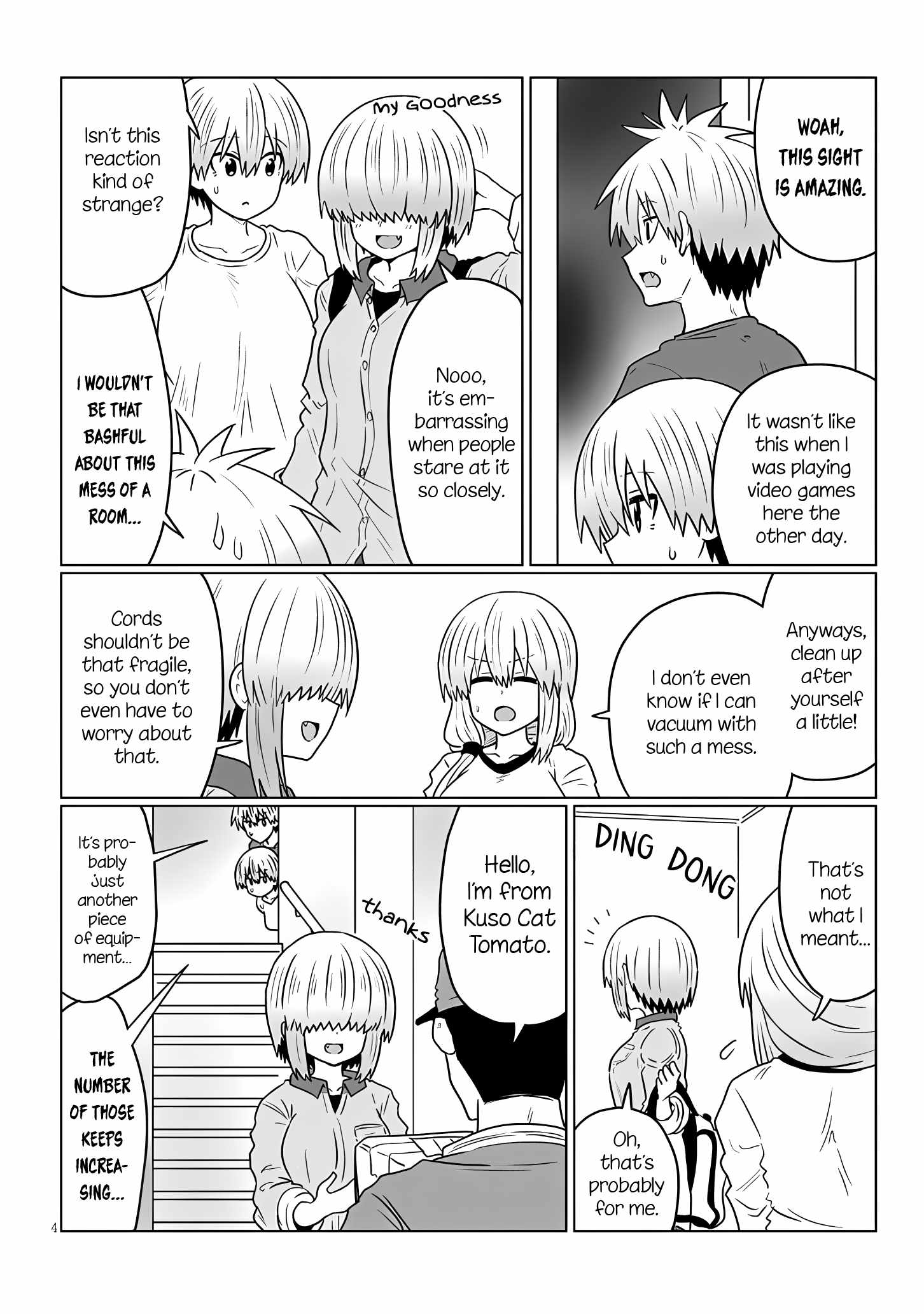 Uzaki-Chan Wa Asobitai! Chapter 116 page 4