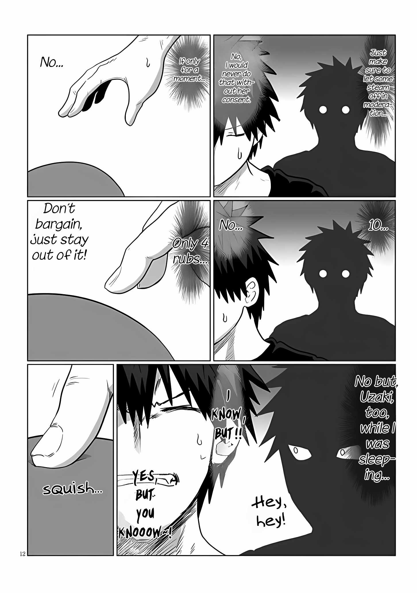Uzaki-Chan Wa Asobitai! Chapter 113 page 12