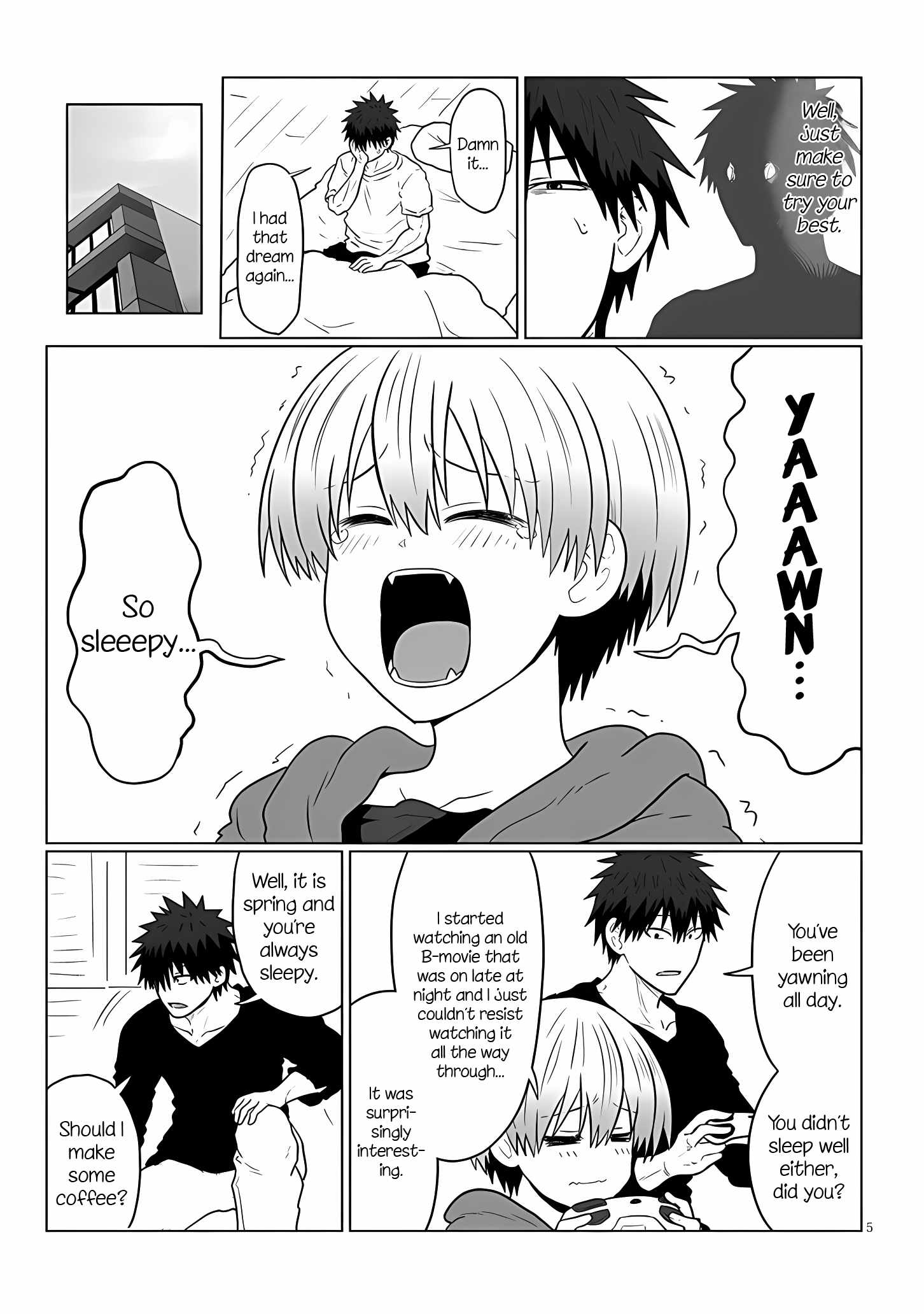 Uzaki-Chan Wa Asobitai! Chapter 113 page 5