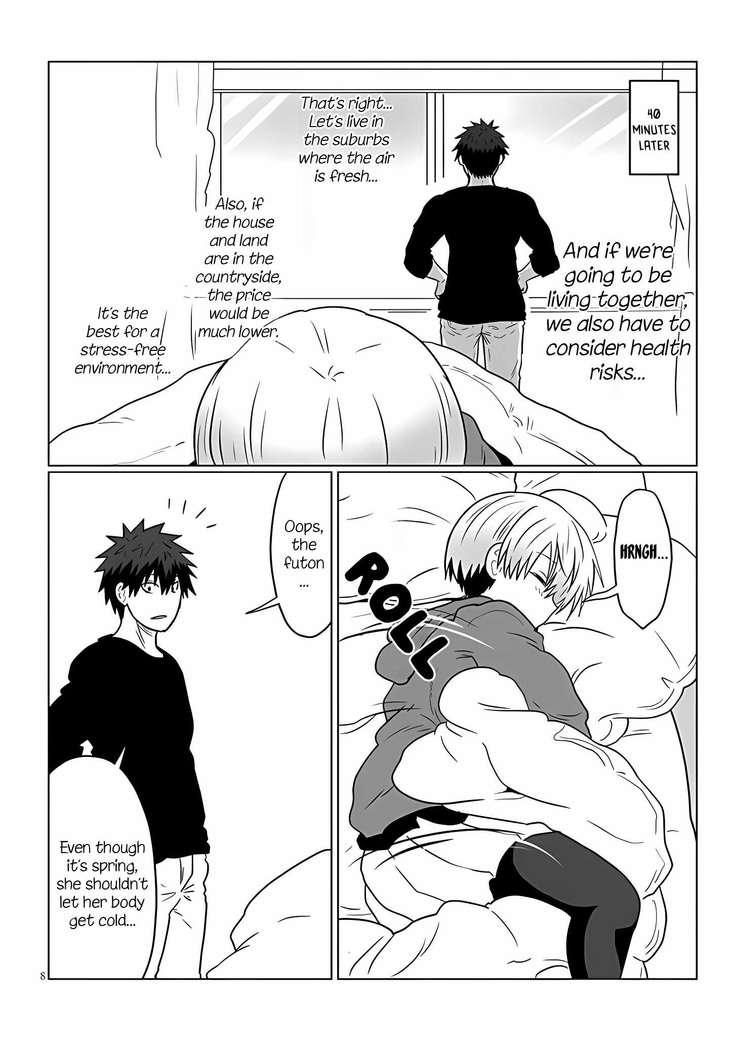 Uzaki-Chan Wa Asobitai! Chapter 113 page 8