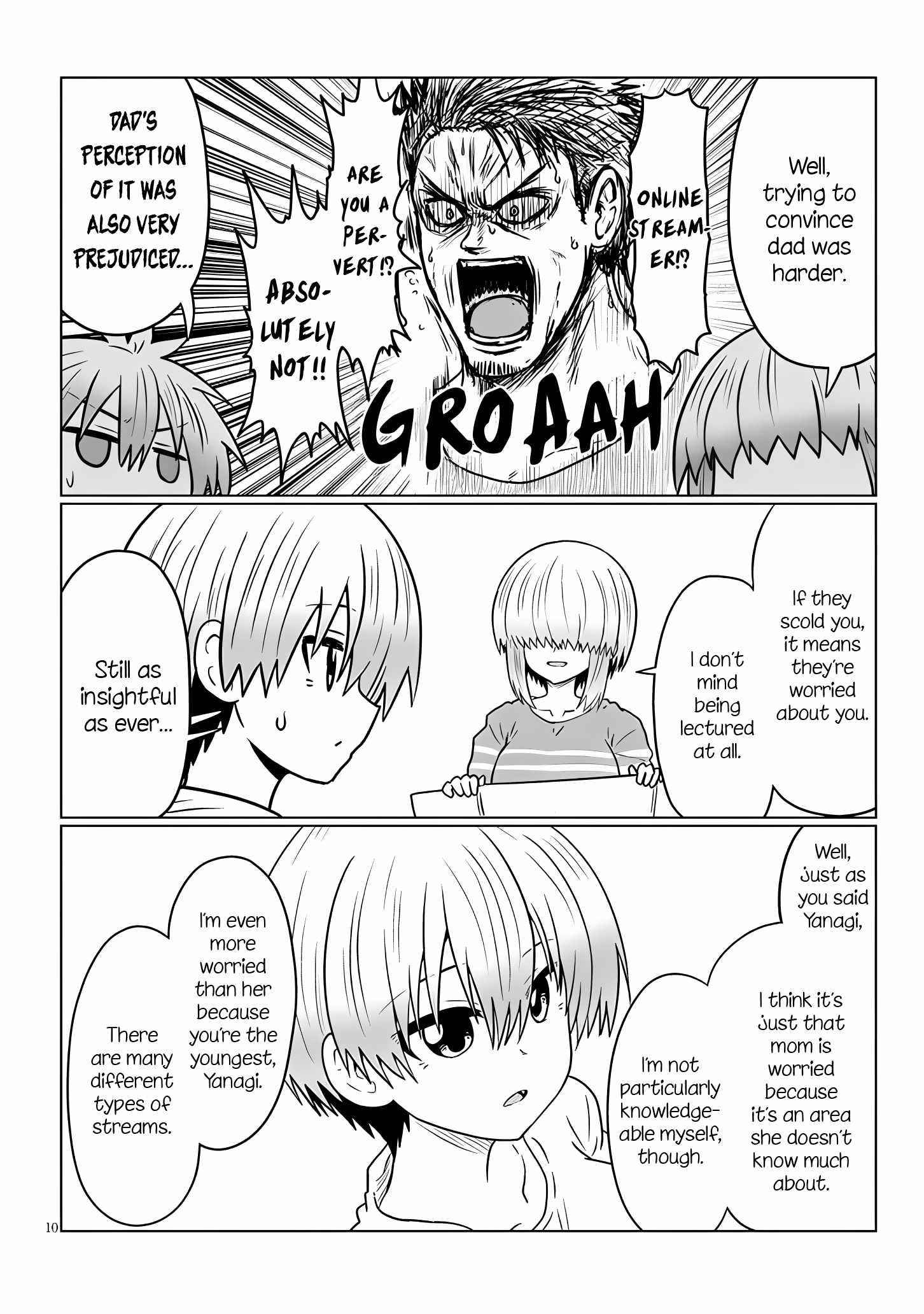 Uzaki-Chan Wa Asobitai! Chapter 116 page 10