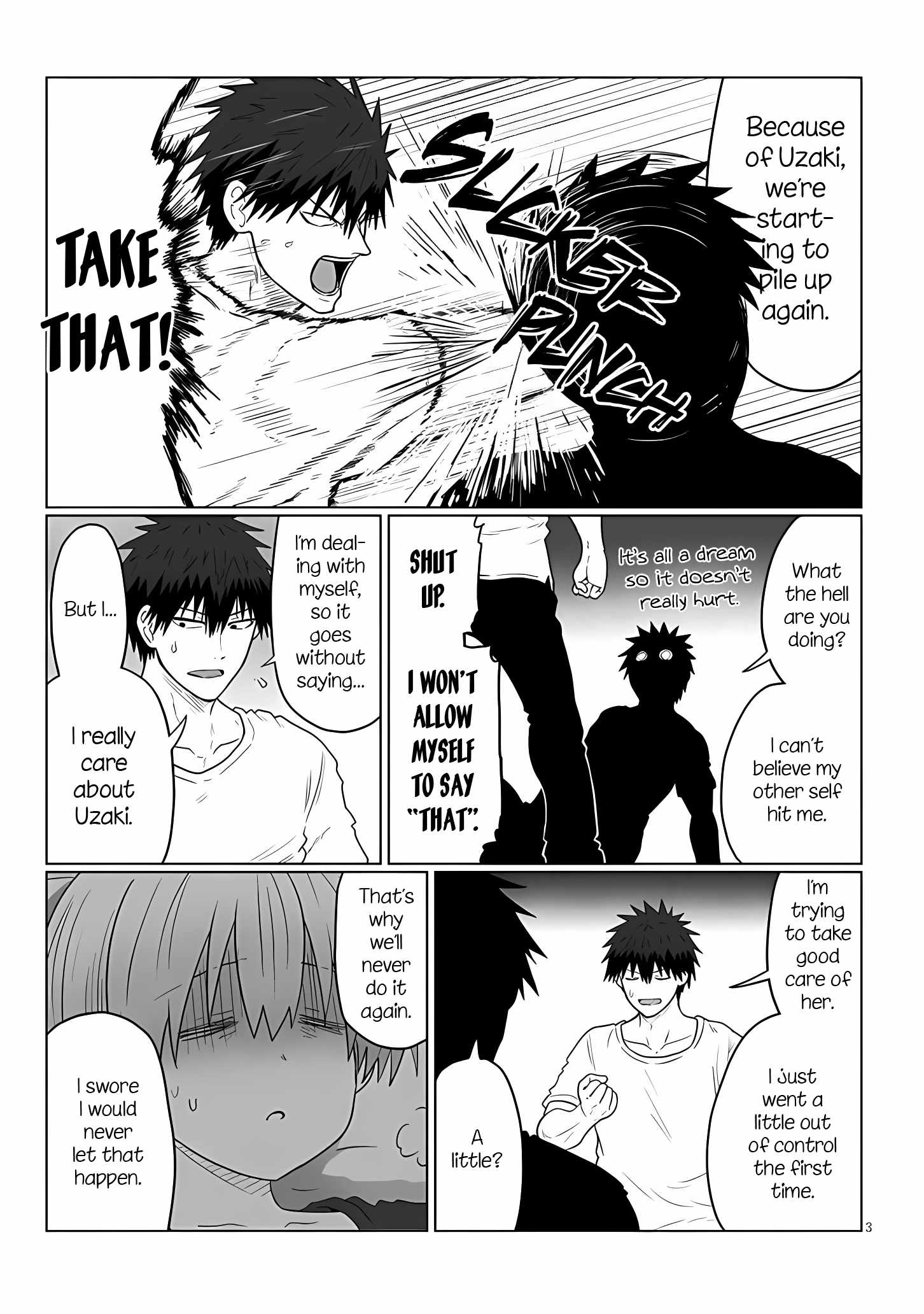 Uzaki-Chan Wa Asobitai! Chapter 113 page 3