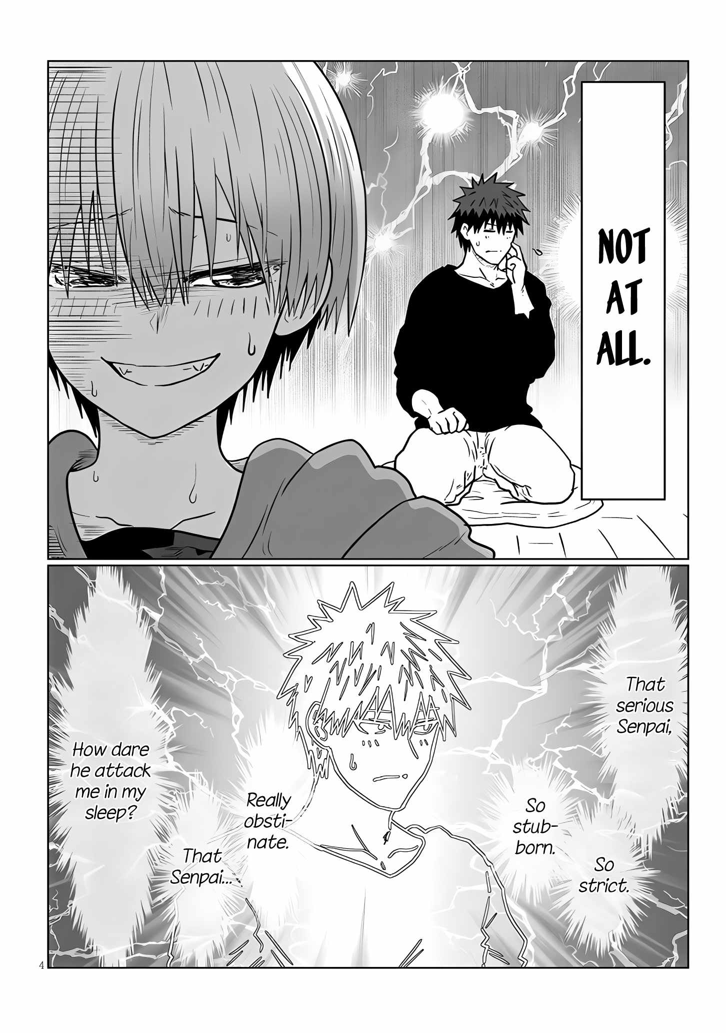 Uzaki-Chan Wa Asobitai! Chapter 114 page 4