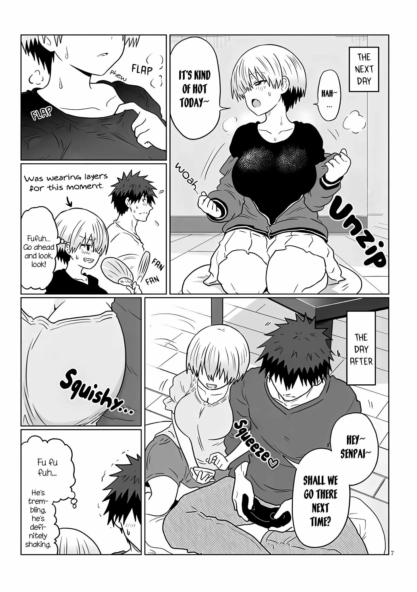 Uzaki-Chan Wa Asobitai! Chapter 114 page 7
