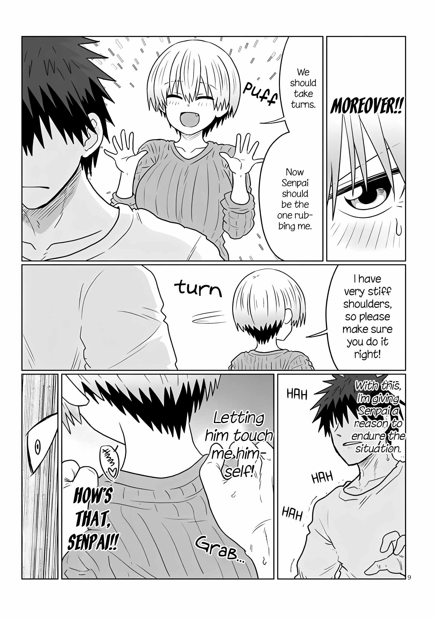 Uzaki-Chan Wa Asobitai! Chapter 114 page 9