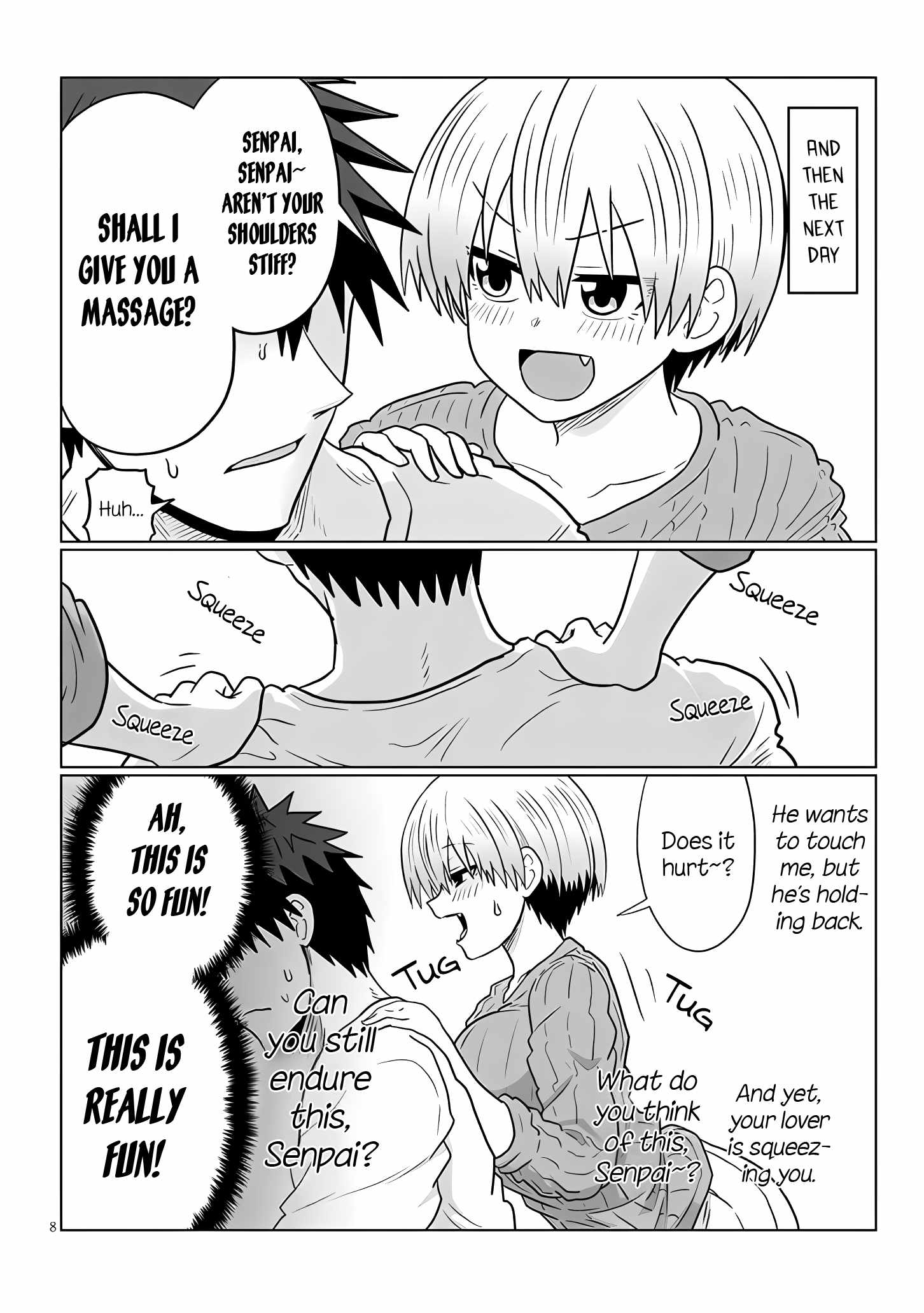 Uzaki-Chan Wa Asobitai! Chapter 114 page 8