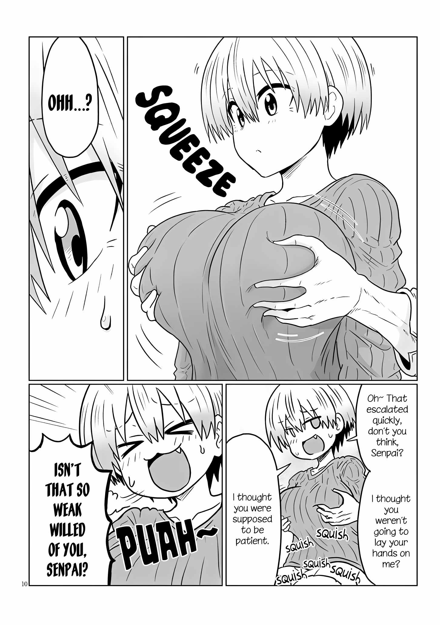 Uzaki-Chan Wa Asobitai! Chapter 114 page 10