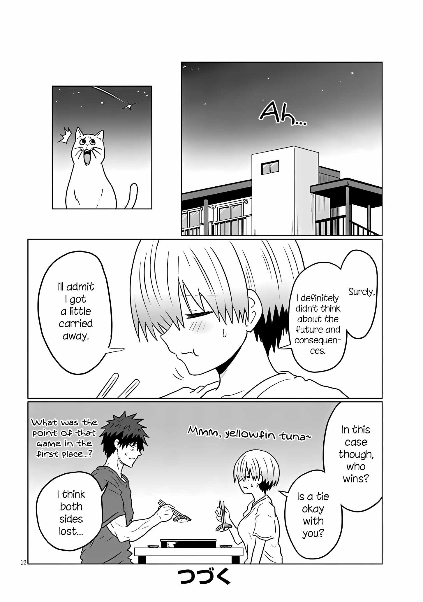 Uzaki-Chan Wa Asobitai! Chapter 114 page 12