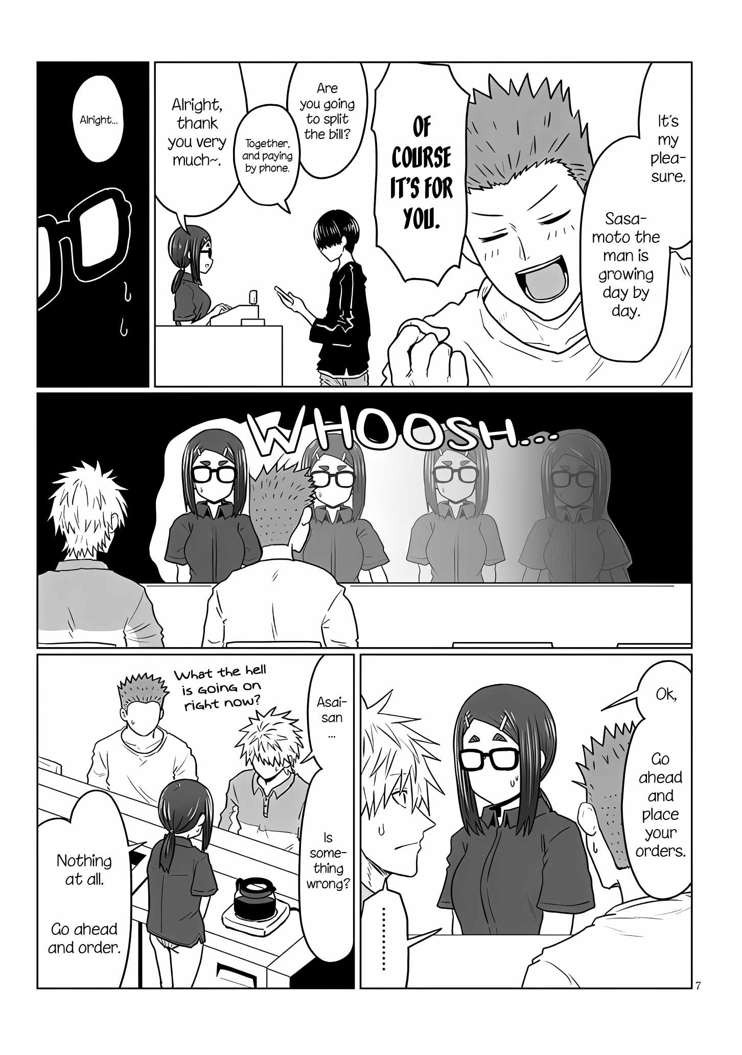 Uzaki-Chan Wa Asobitai! Chapter 115 page 7
