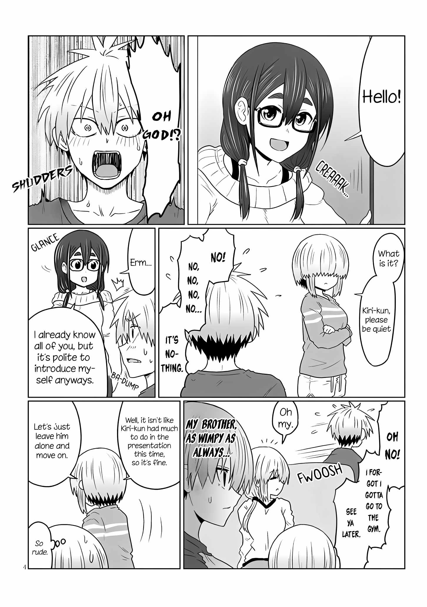 Uzaki-Chan Wa Asobitai! Chapter 117 page 4