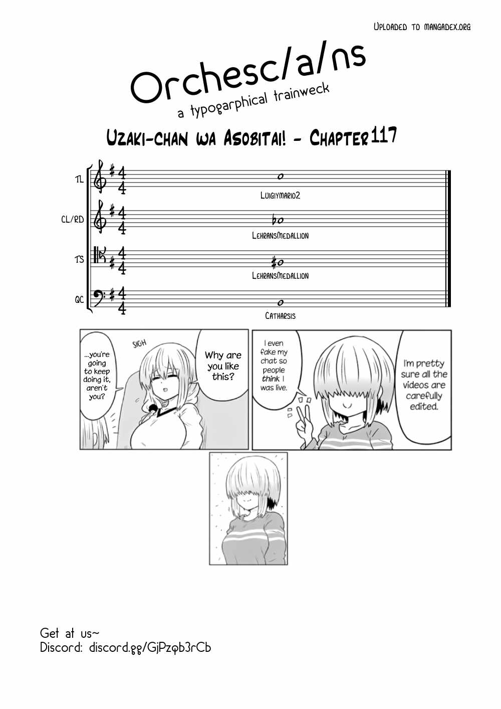 Uzaki-Chan Wa Asobitai! Chapter 117 page 13