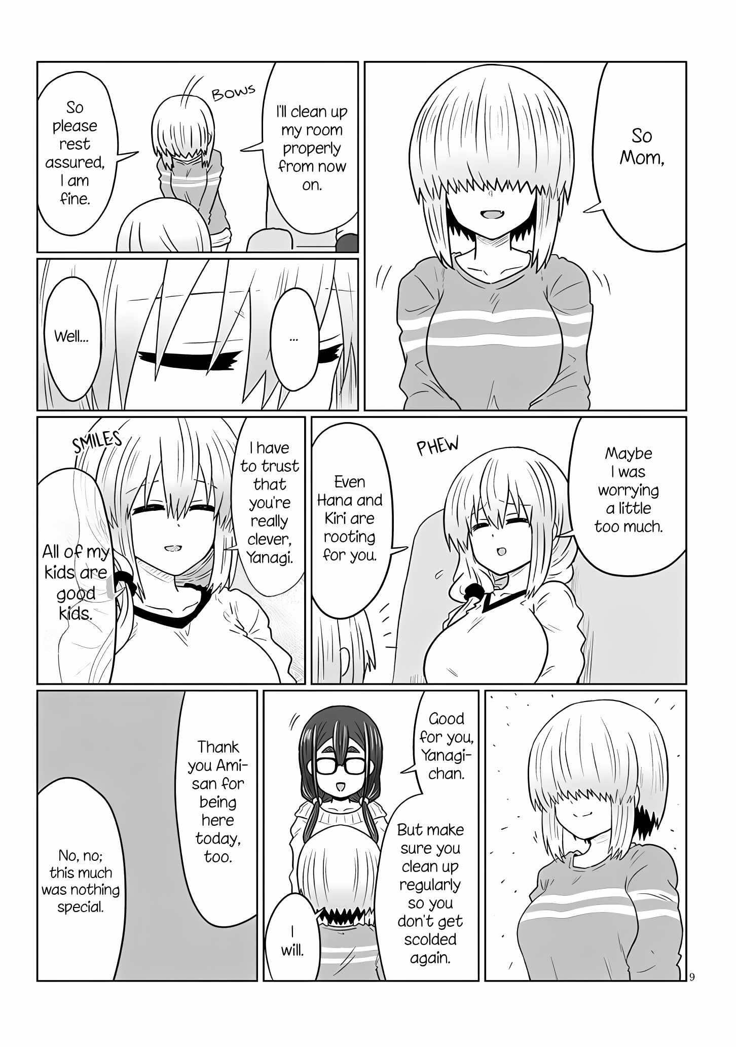 Uzaki-Chan Wa Asobitai! Chapter 117 page 9