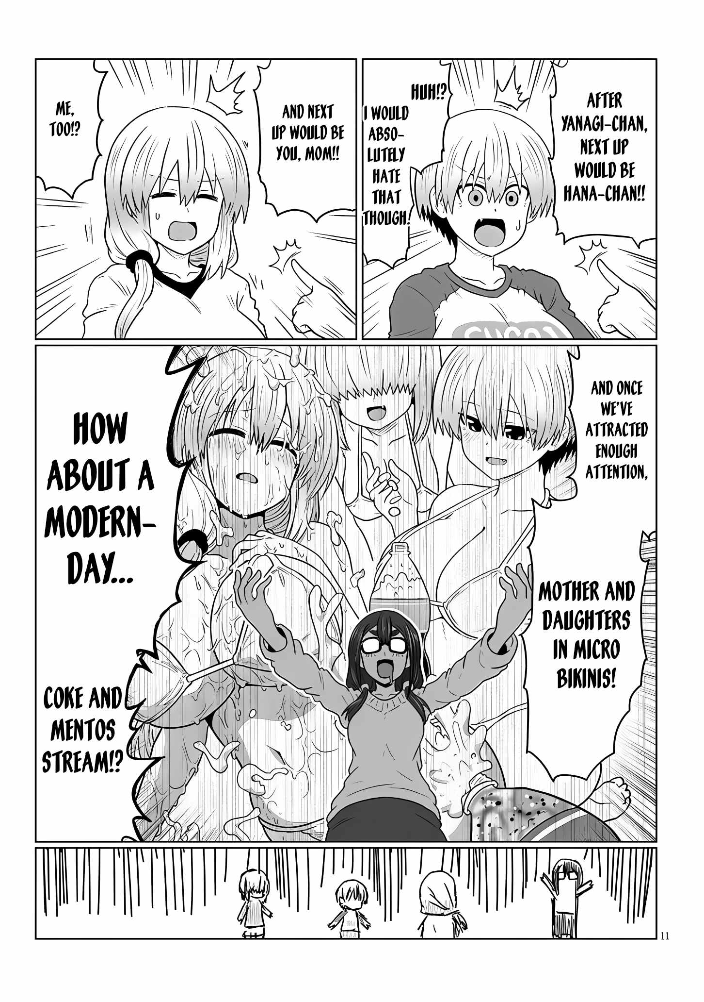 Uzaki-Chan Wa Asobitai! Chapter 117 page 11