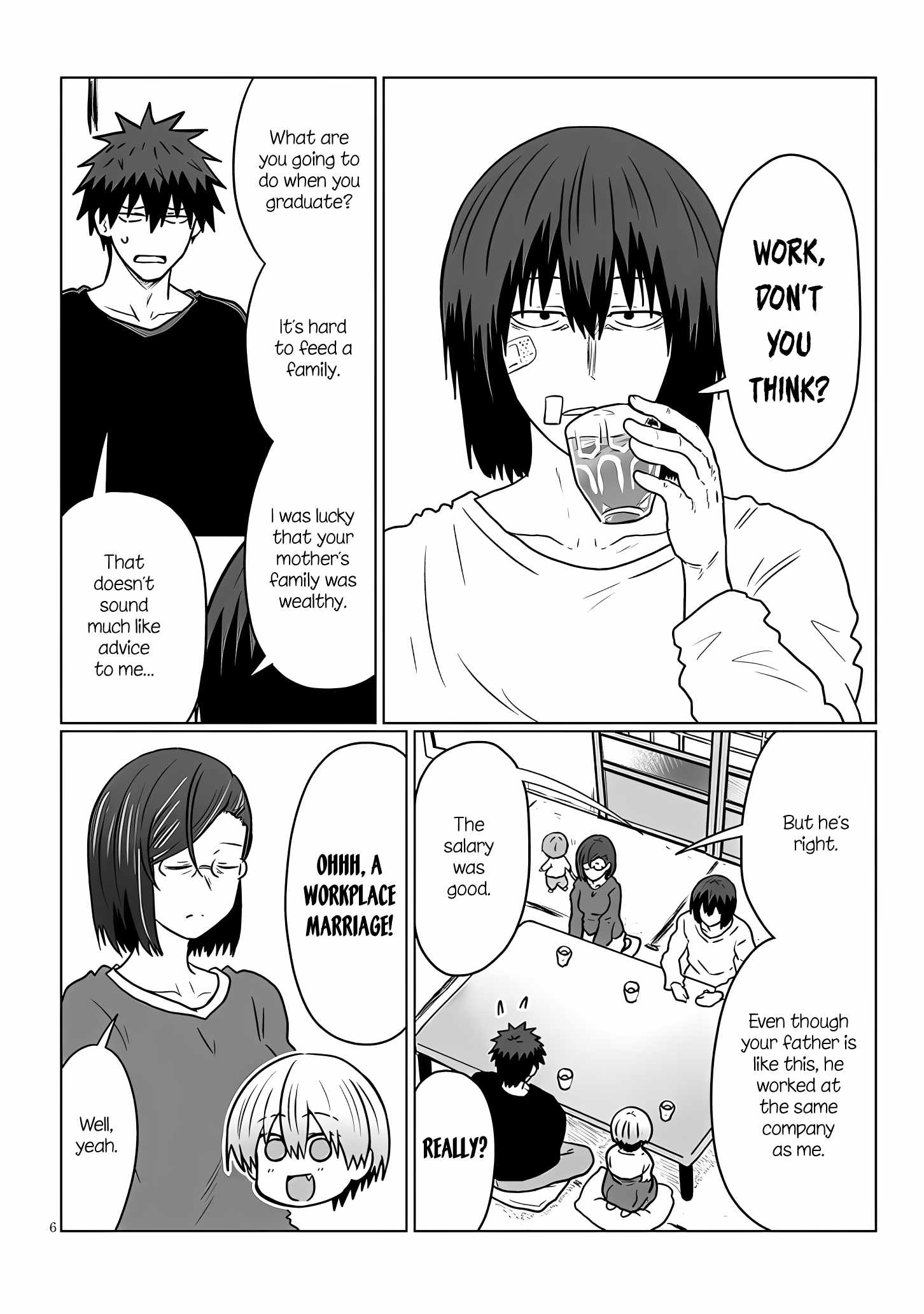 Uzaki-Chan Wa Asobitai! Chapter 119 page 6