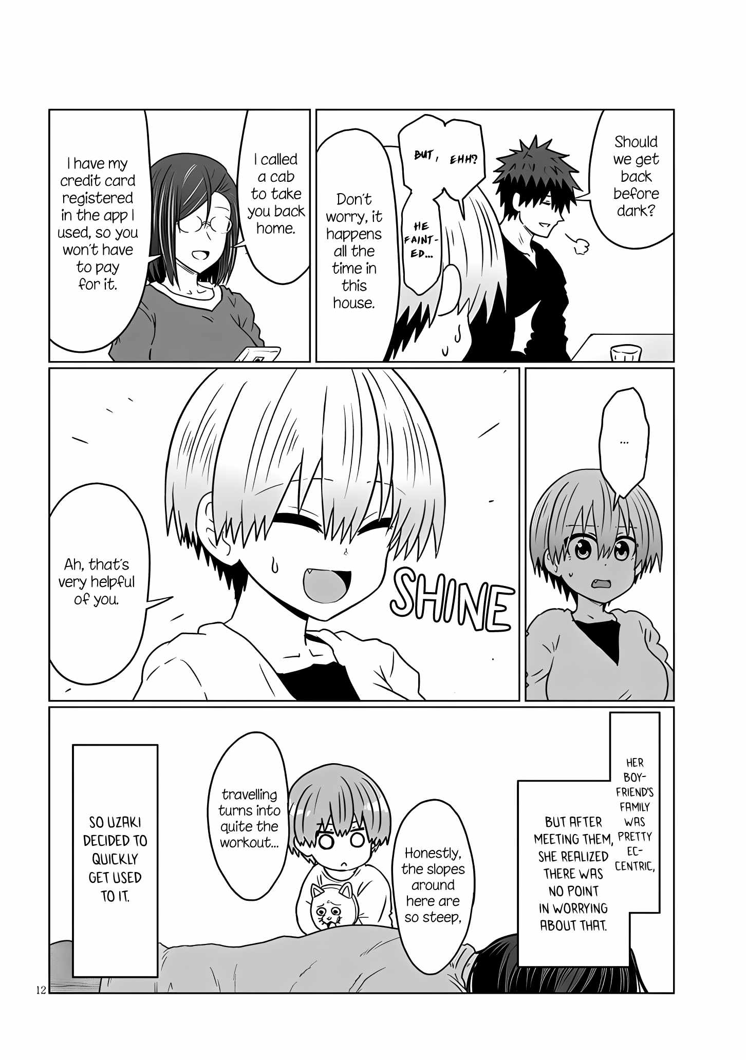 Uzaki-Chan Wa Asobitai! Chapter 119 page 12