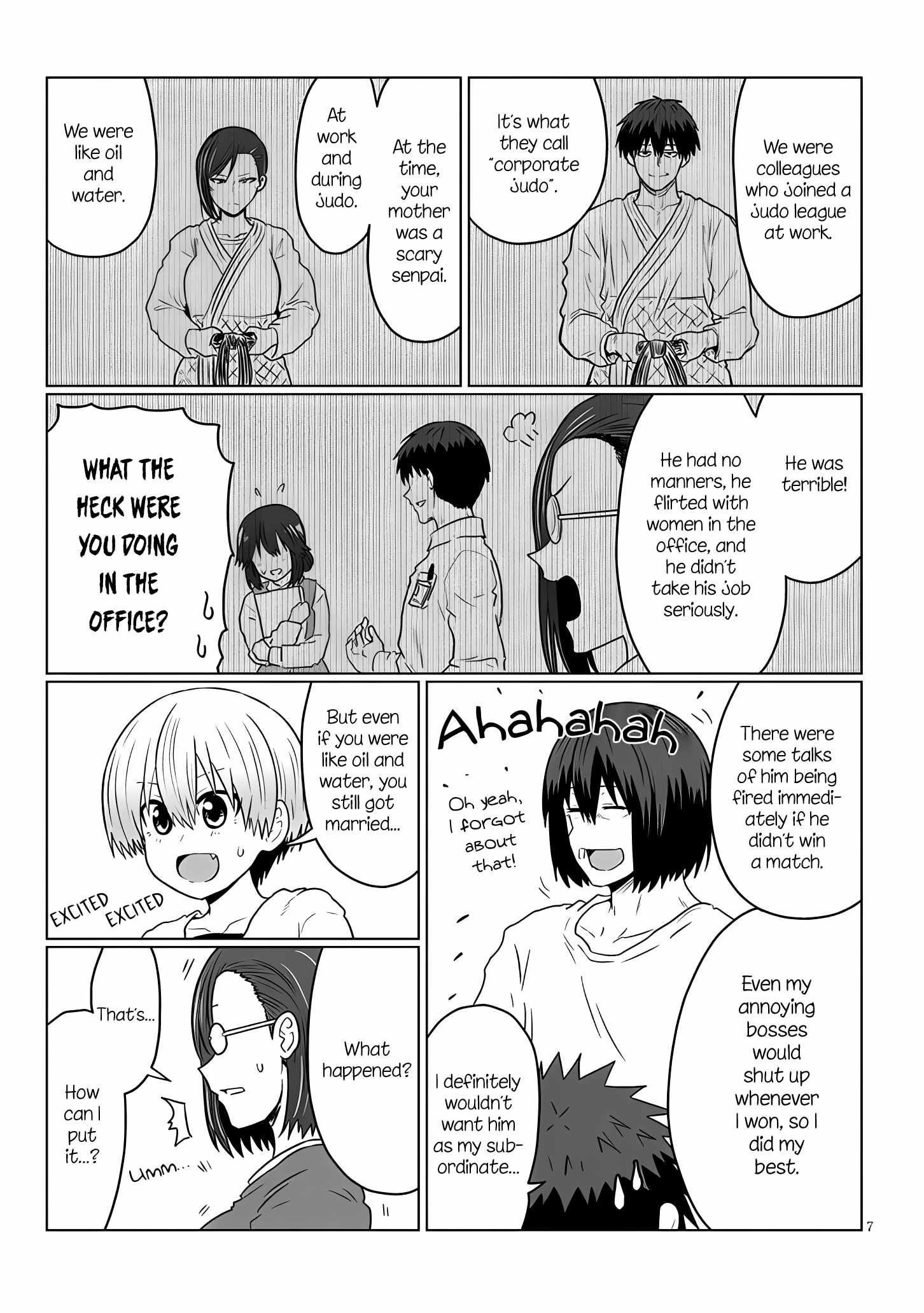 Uzaki-Chan Wa Asobitai! Chapter 119 page 7