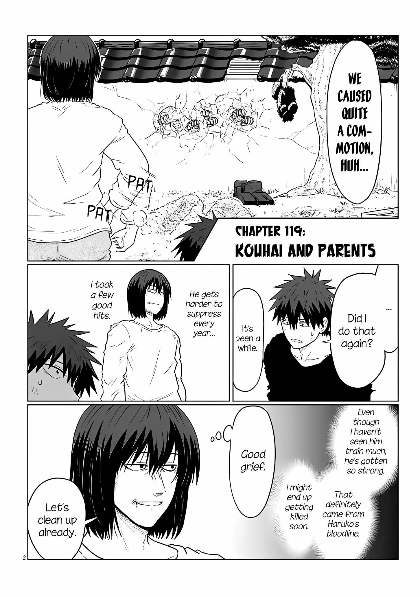 Uzaki-Chan Wa Asobitai! Chapter 119 page 2