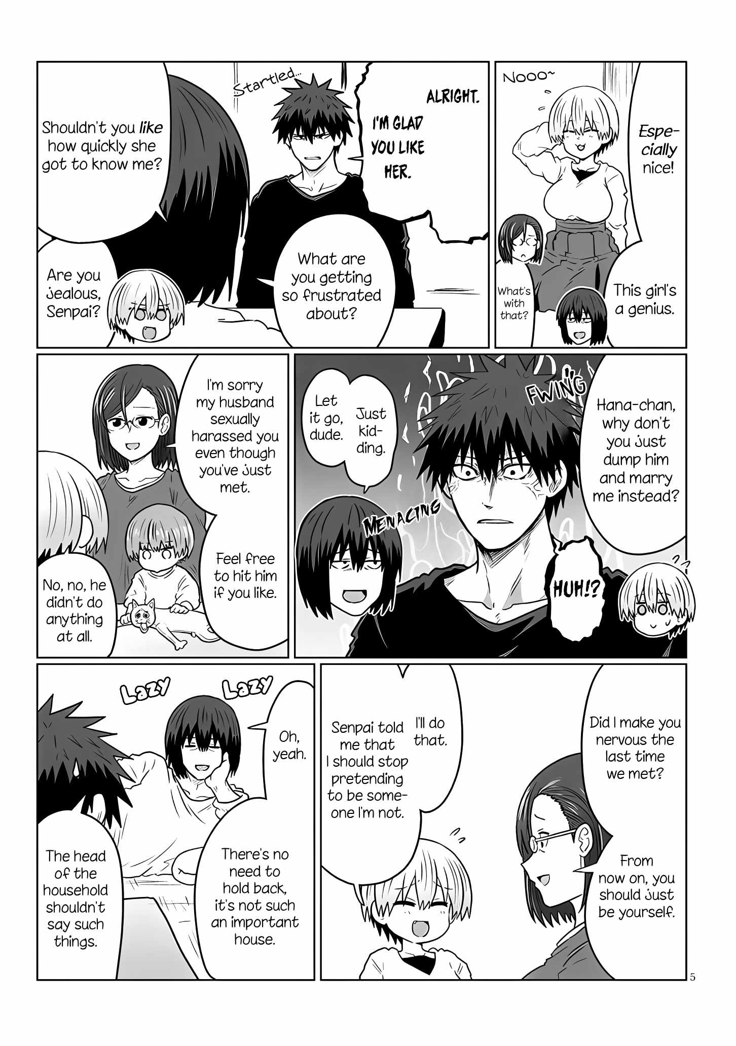 Uzaki-Chan Wa Asobitai! Chapter 118 page 5