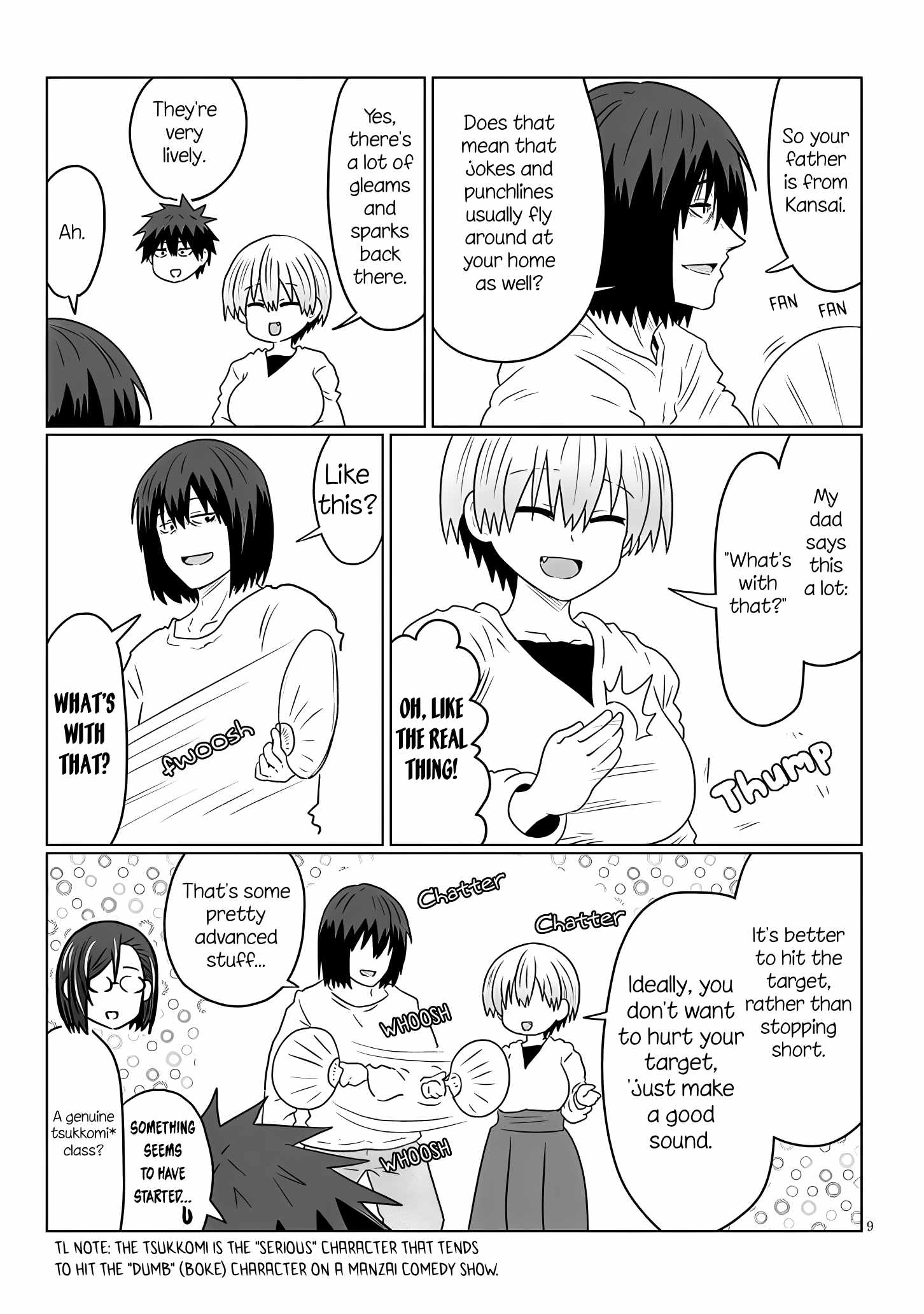 Uzaki-Chan Wa Asobitai! Chapter 118 page 9