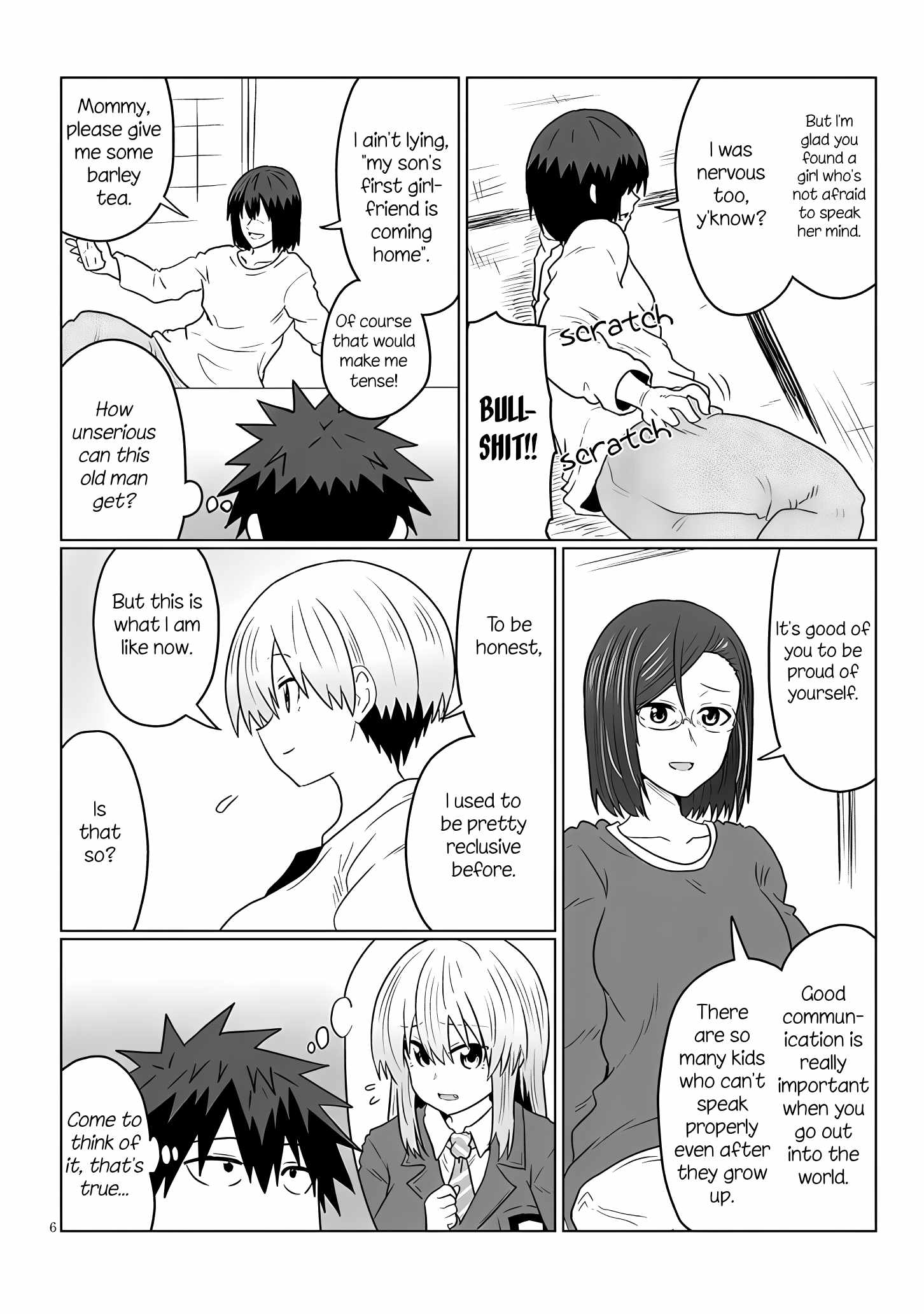 Uzaki-Chan Wa Asobitai! Chapter 118 page 6