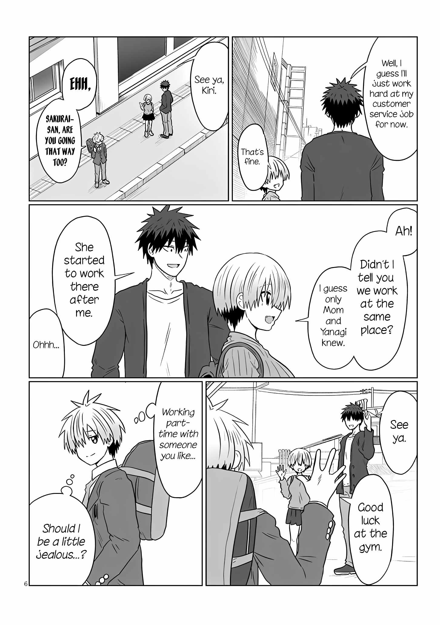 Uzaki-Chan Wa Asobitai! Chapter 120 page 6