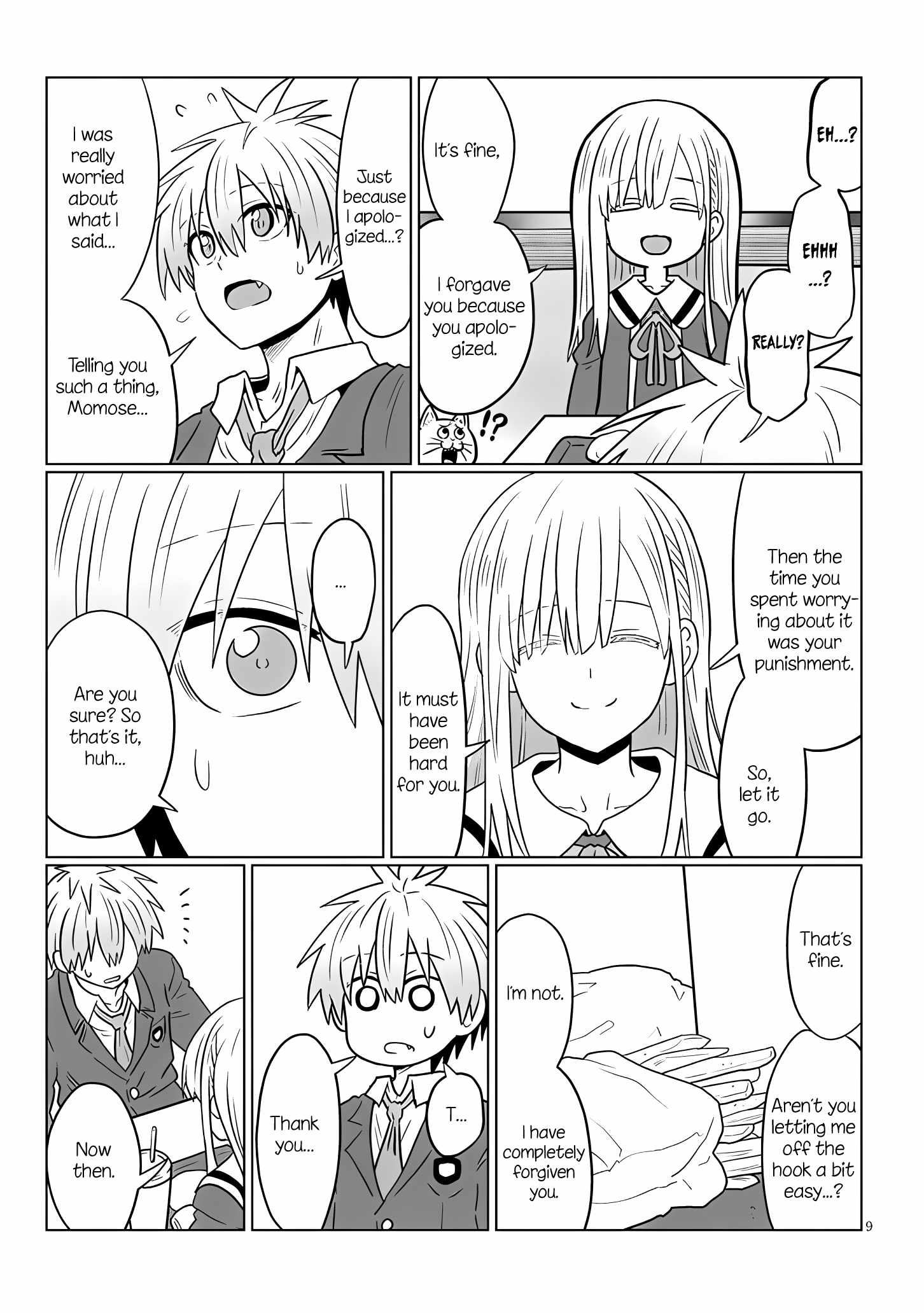 Uzaki-Chan Wa Asobitai! Chapter 122 page 9