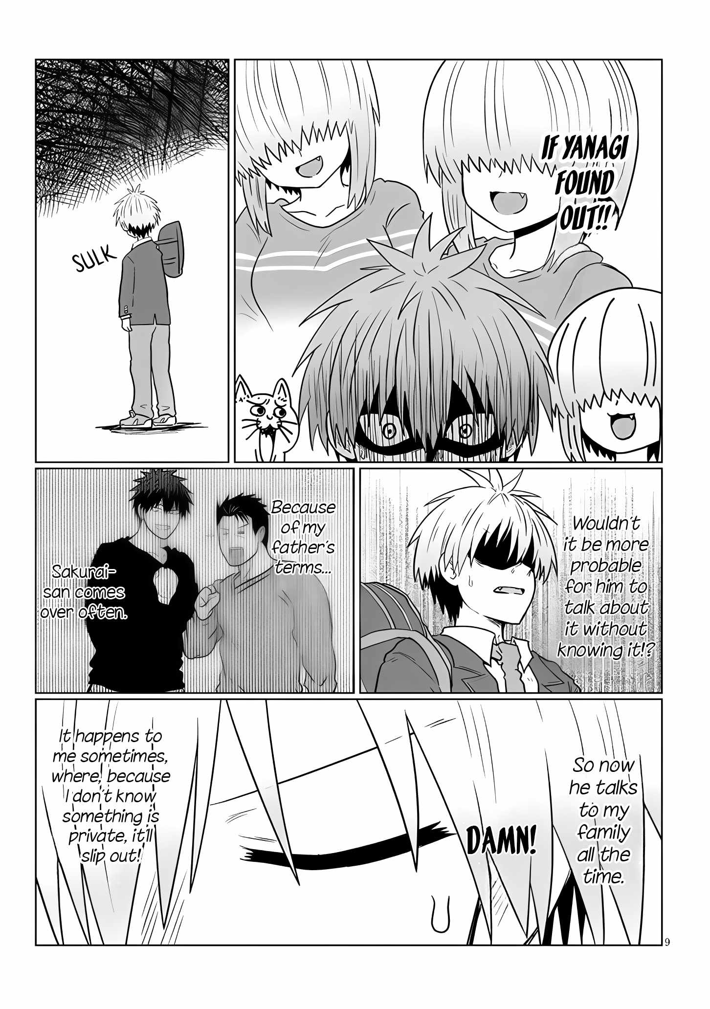 Uzaki-Chan Wa Asobitai! Chapter 120 page 9