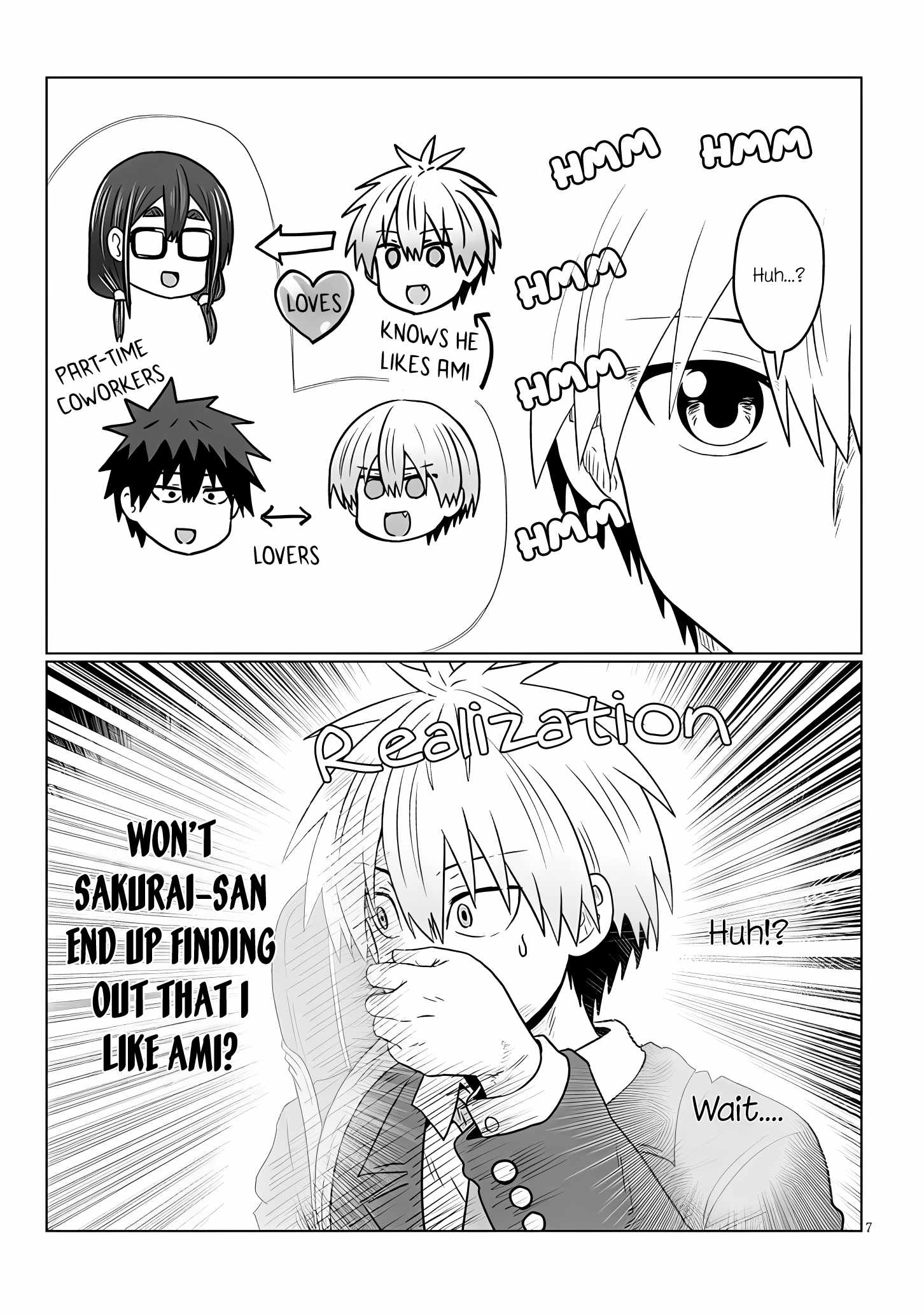 Uzaki-Chan Wa Asobitai! Chapter 120 page 7