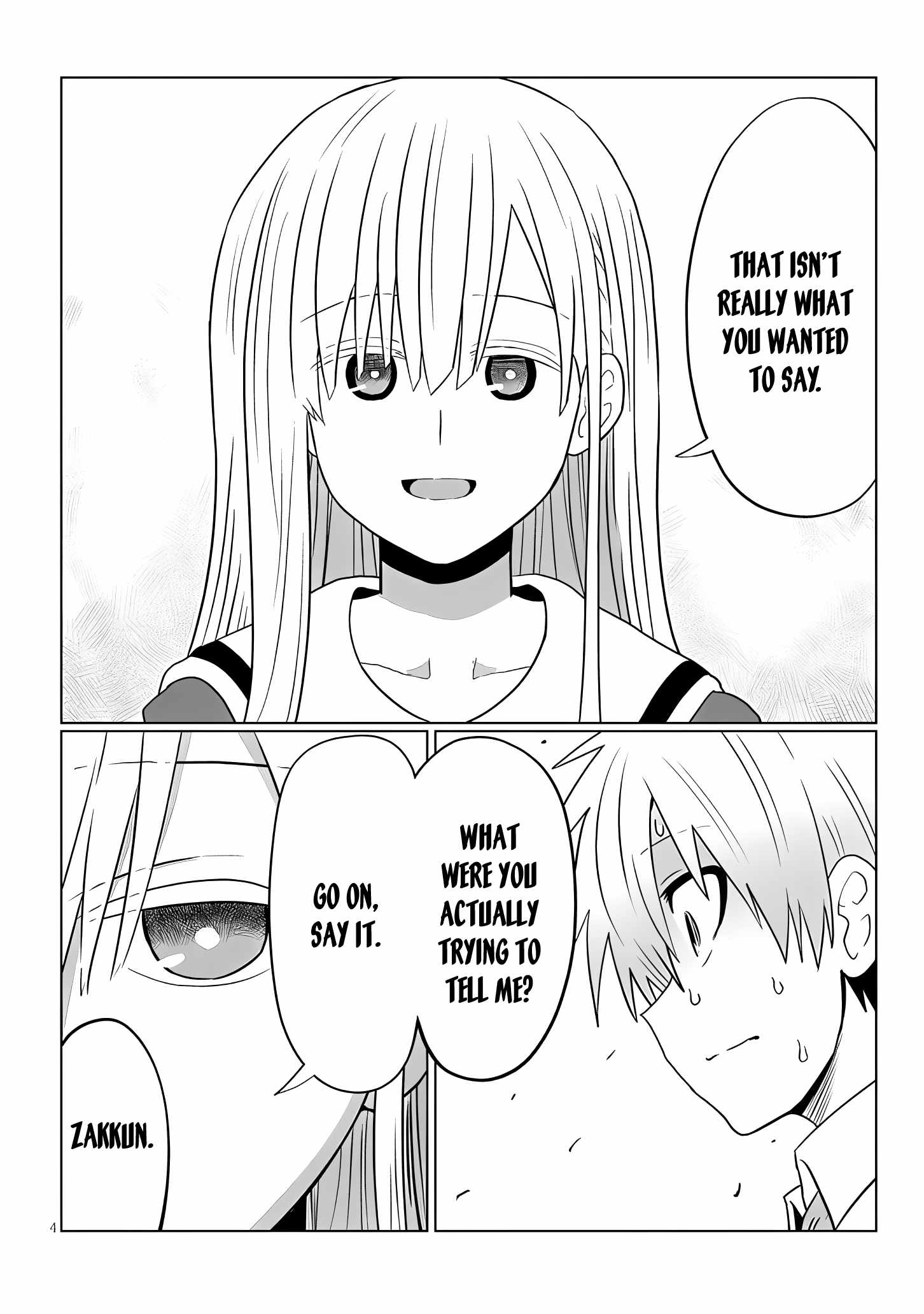 Uzaki-Chan Wa Asobitai! Chapter 122 page 4