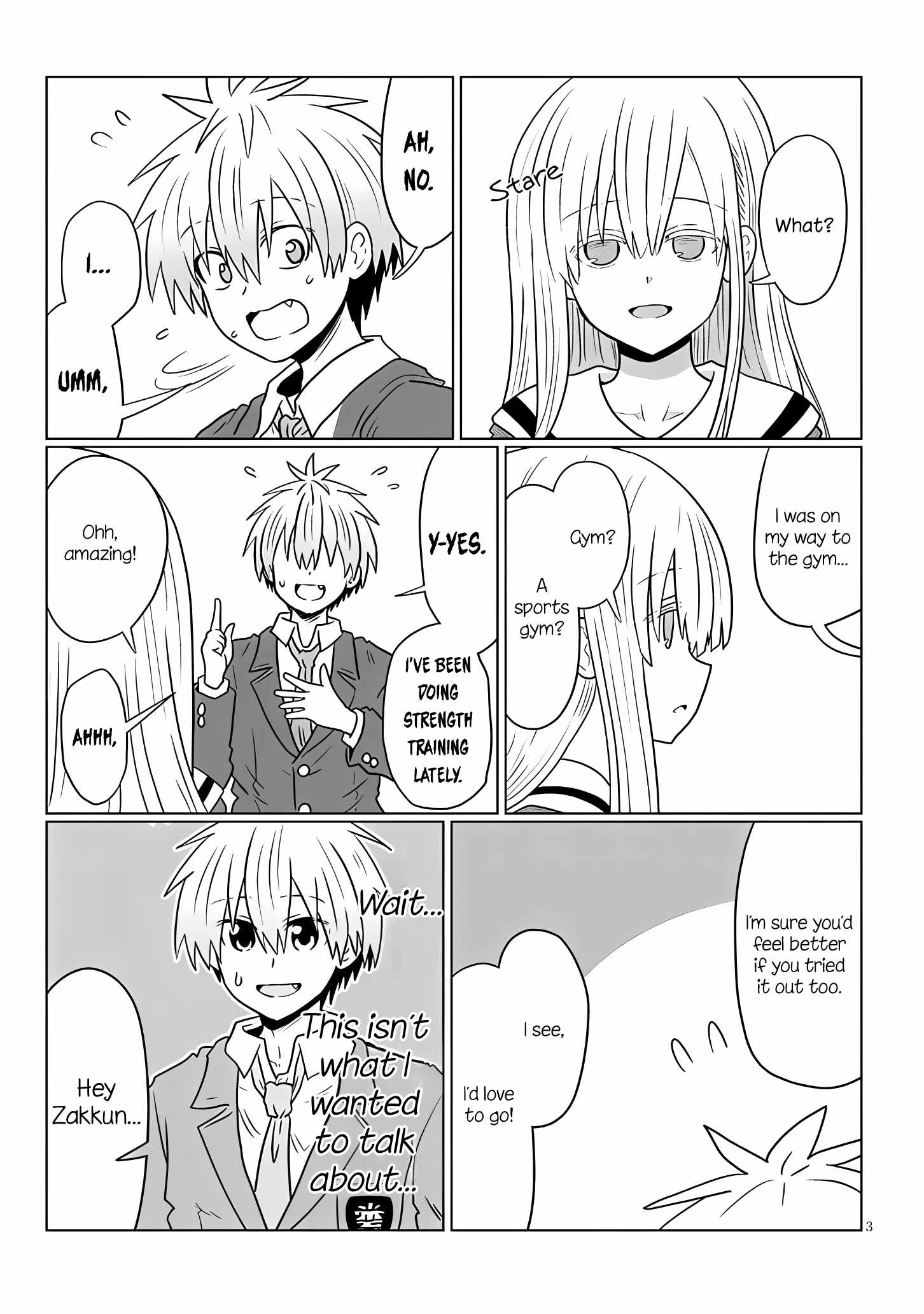 Uzaki-Chan Wa Asobitai! Chapter 122 page 3