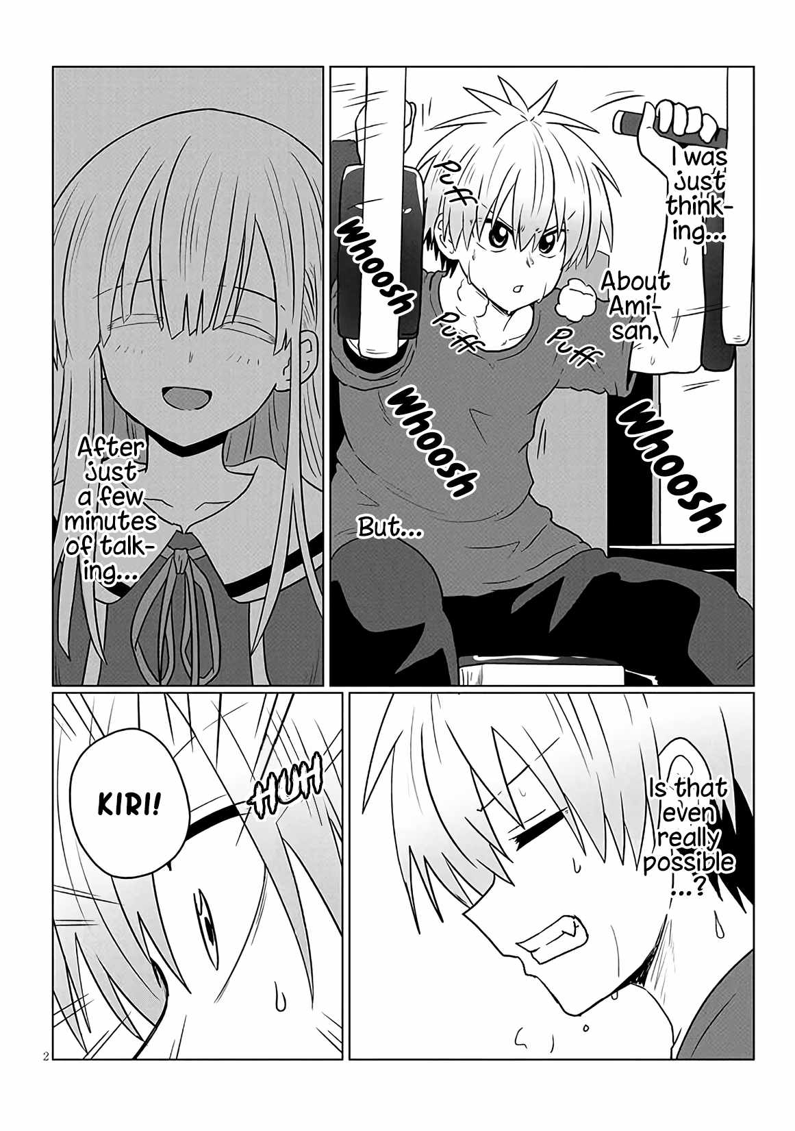 Uzaki-Chan Wa Asobitai! Chapter 123 page 2