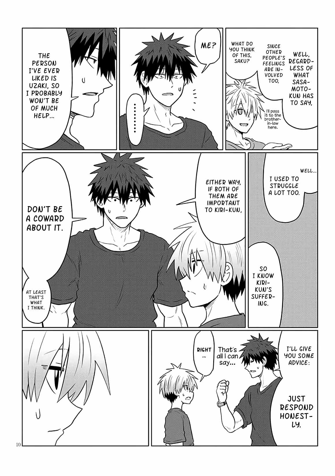 Uzaki-Chan Wa Asobitai! Chapter 123 page 10
